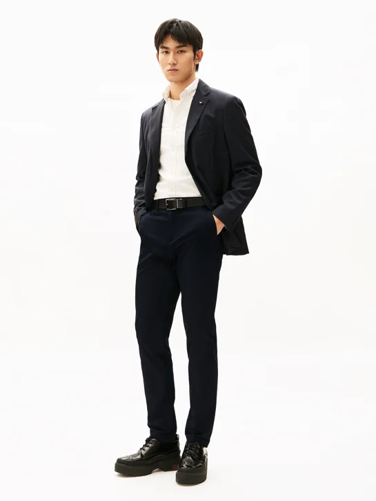 TOMMY HILFIGER Quần Dài Nam Stretch Twill Denton ½ El WB