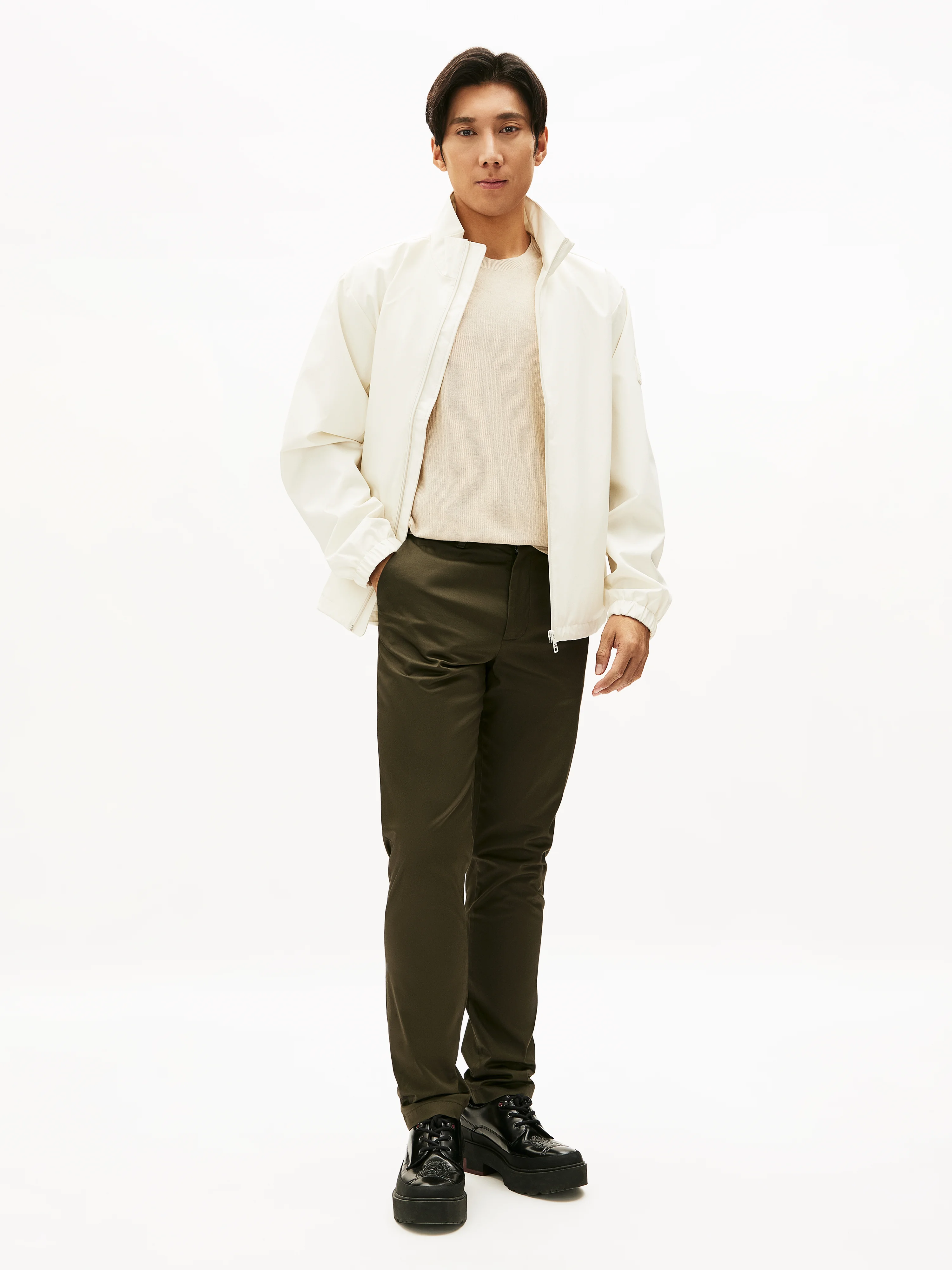 TOMMY HILFIGER Quần Dài Nam LW Ctn Satin Denton