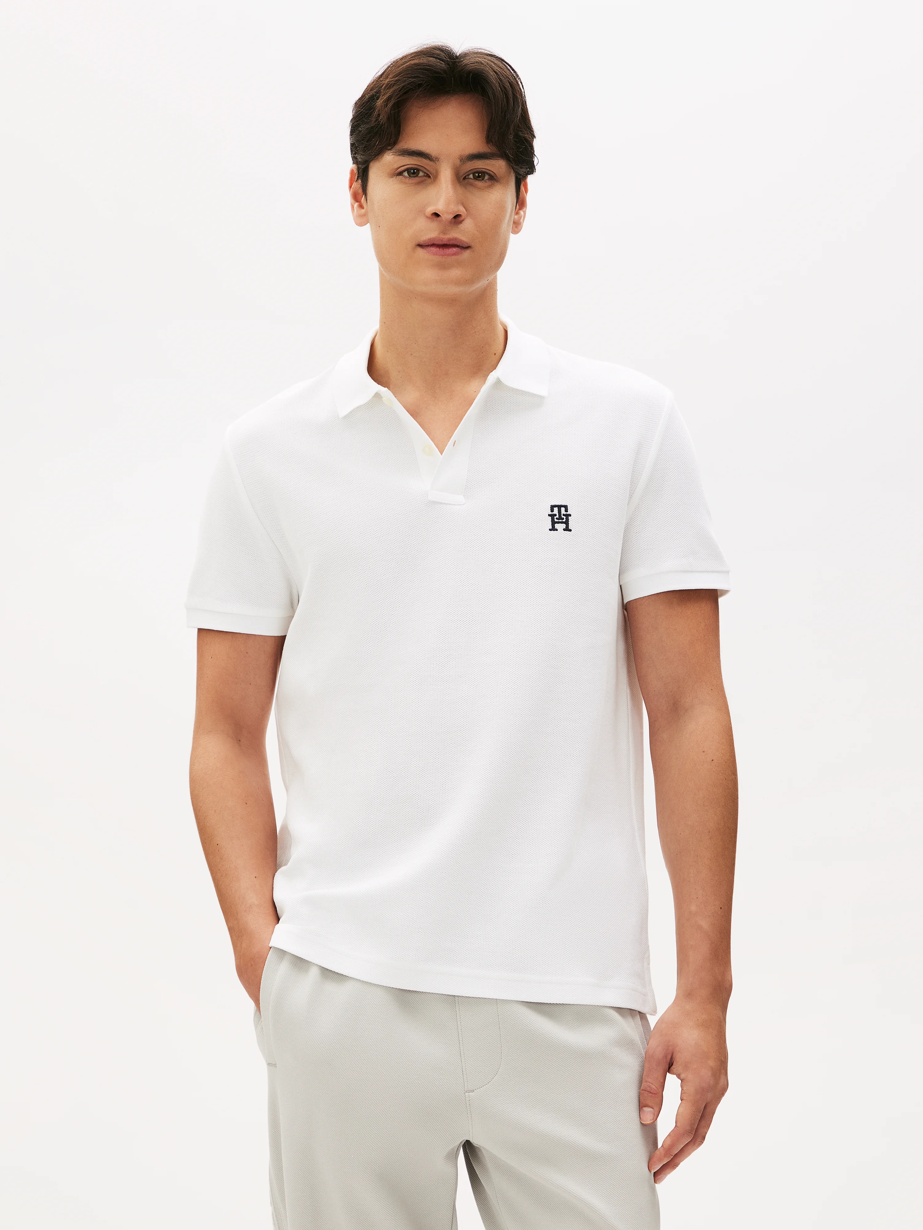 TOMMY HILFIGER Áo Polo Nam Tay Ngắn AK IMD Reg Polo