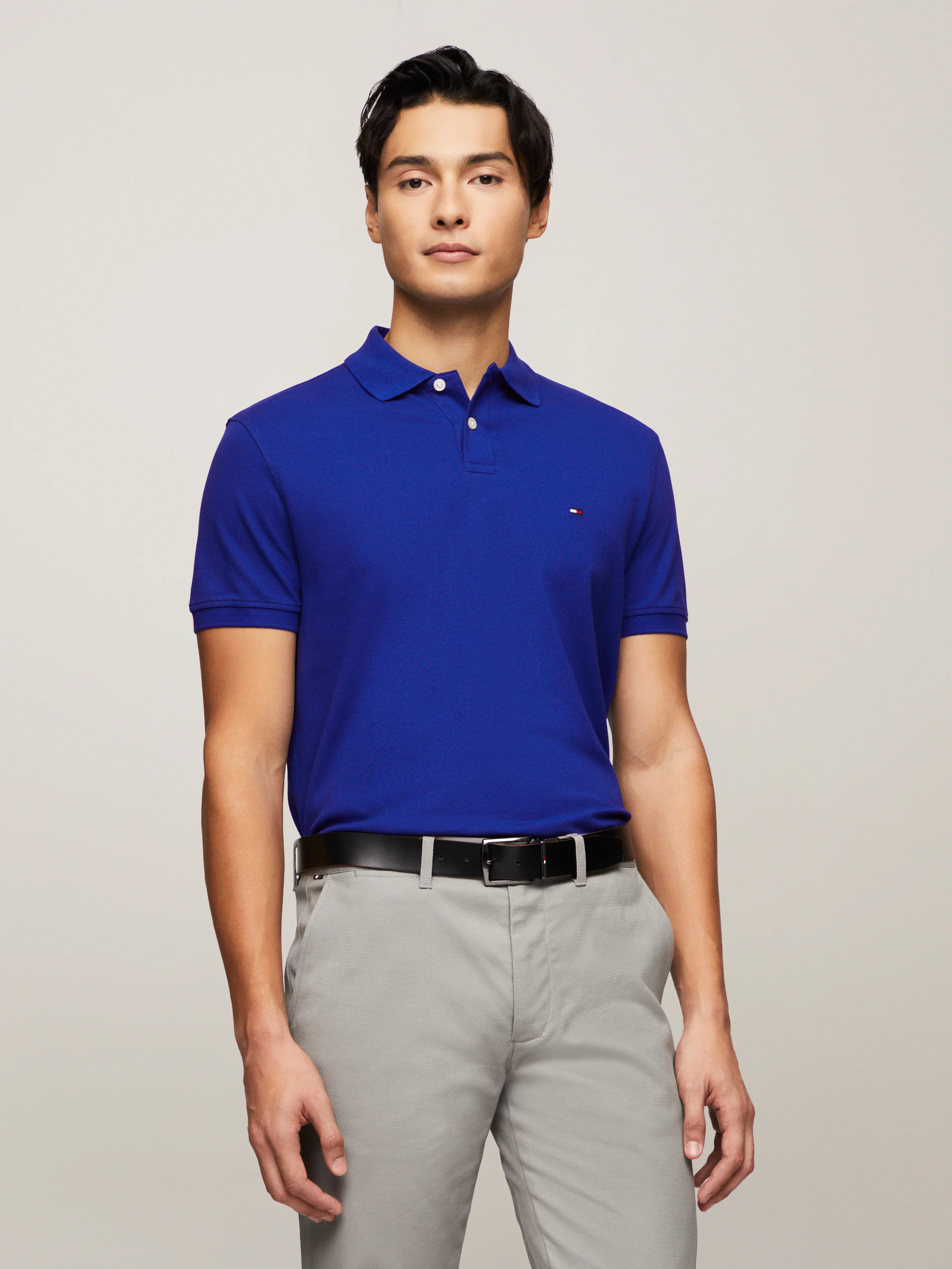 TOMMY HILFIGER Áo Polo Nam Tay Ngắn AK 1985 Regular Polo Seasonal