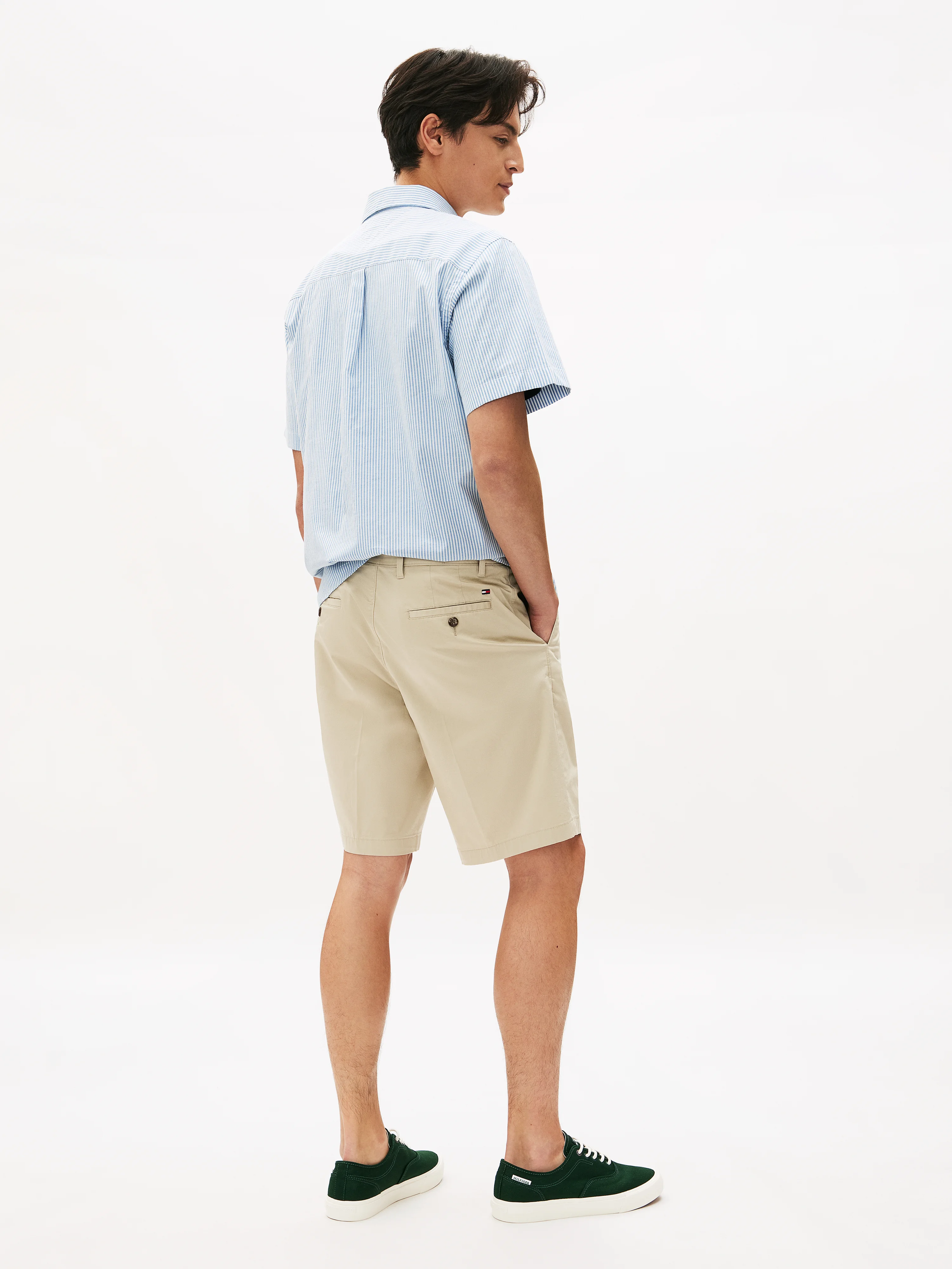 TOMMY HILFIGER Quần Ngắn Nam Brooklyn L CTN Satin Shorts
