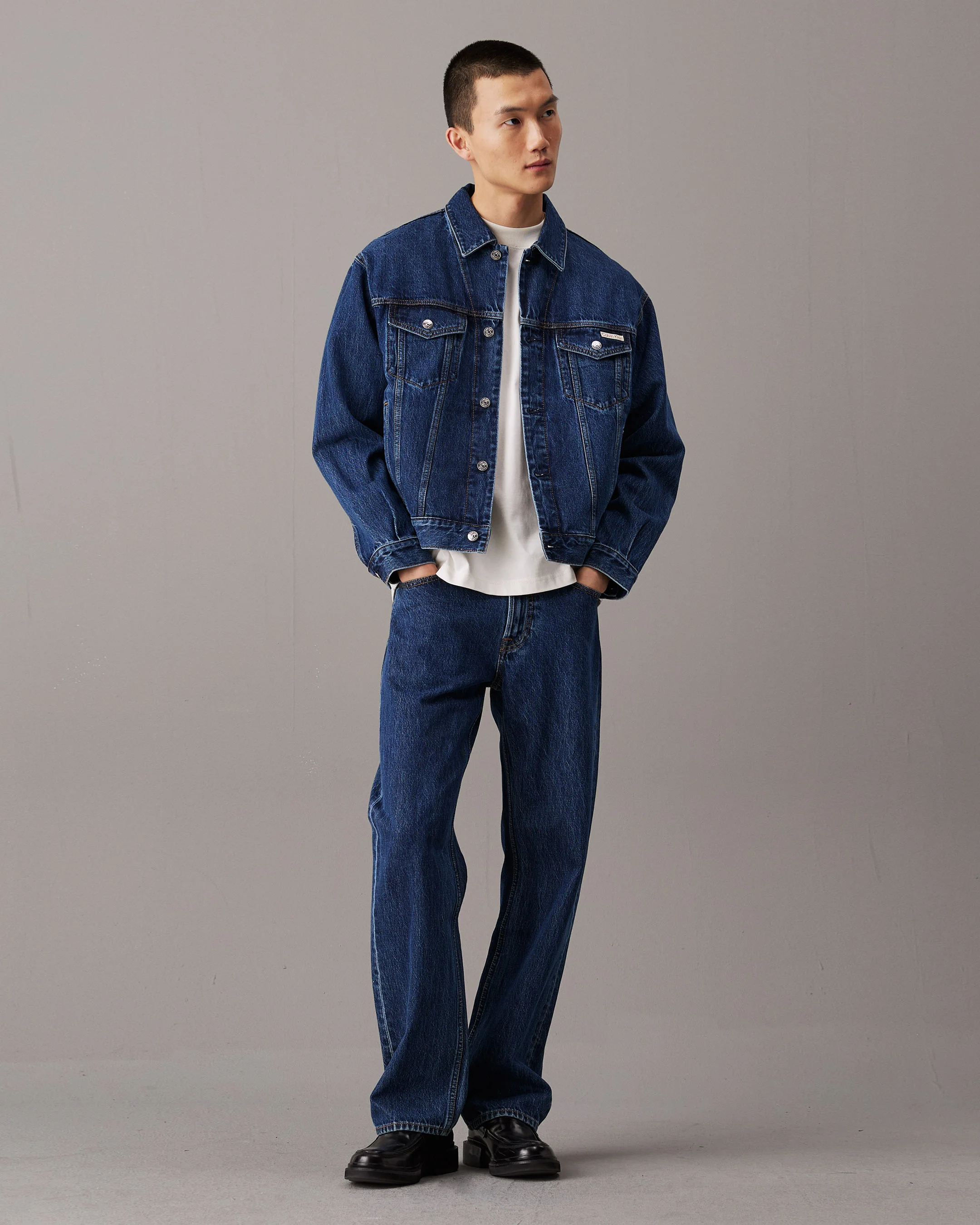 CK JEANS Quần Jeans Nam Straight Fit