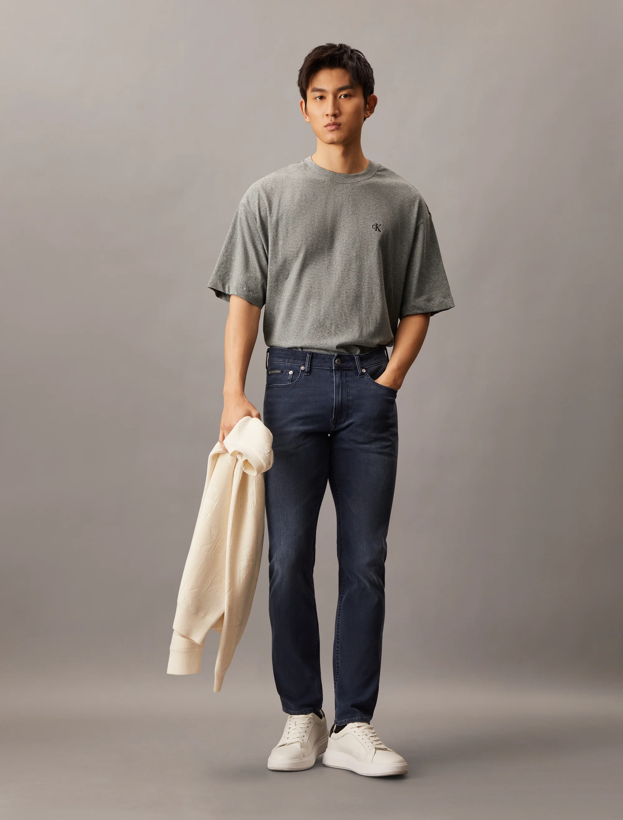 CK JEANS Áo Thun Nam Relaxed Fit