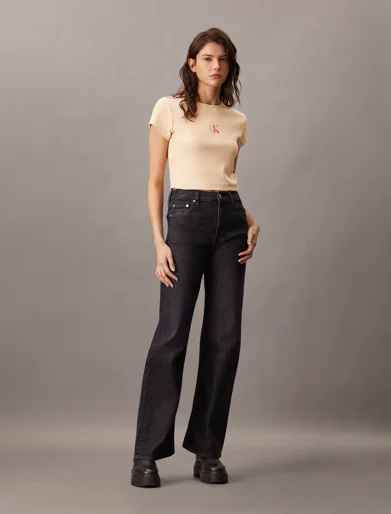CK JEANS Áo Thun Nữ Fashion Fit
