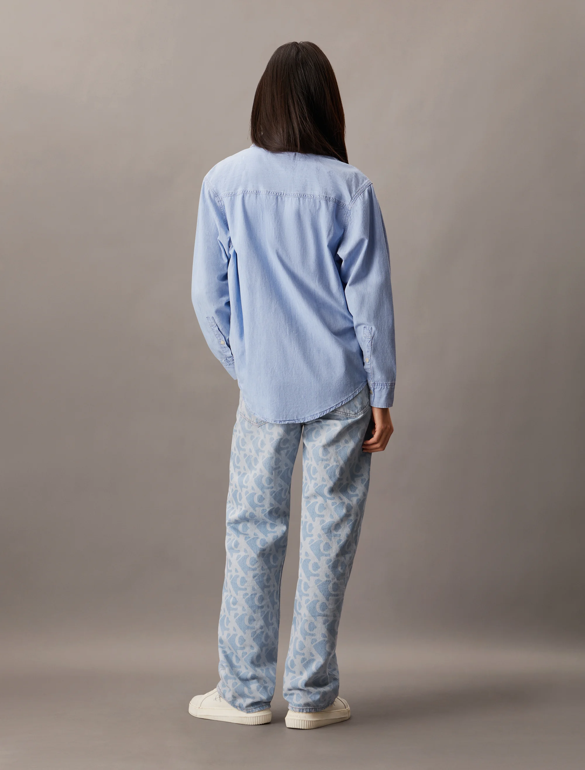 CK JEANS Quần Jeans Nữ 90S Straight Fit