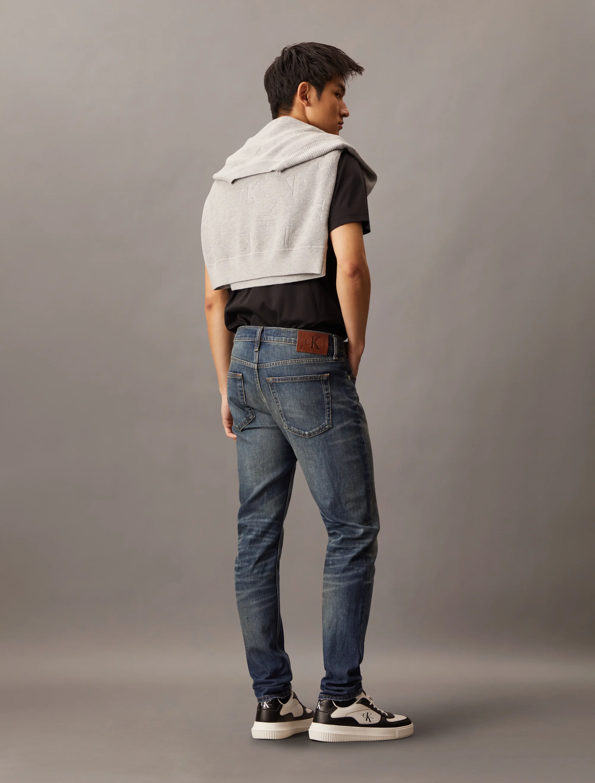 CK JEANS Quần Jeans Nam Slim Taper Fit