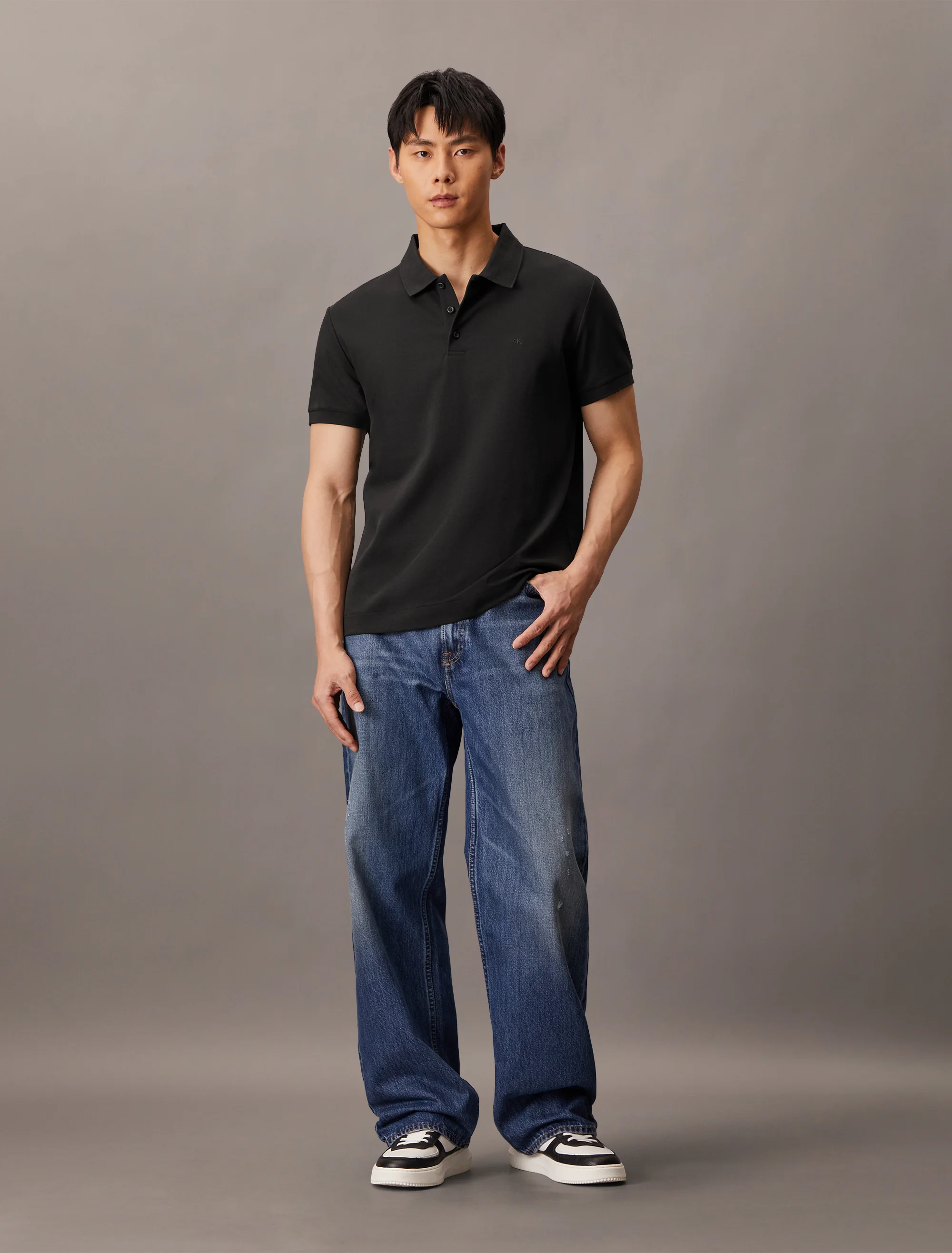 CK JEANS Áo Polo Nam Slim Fit