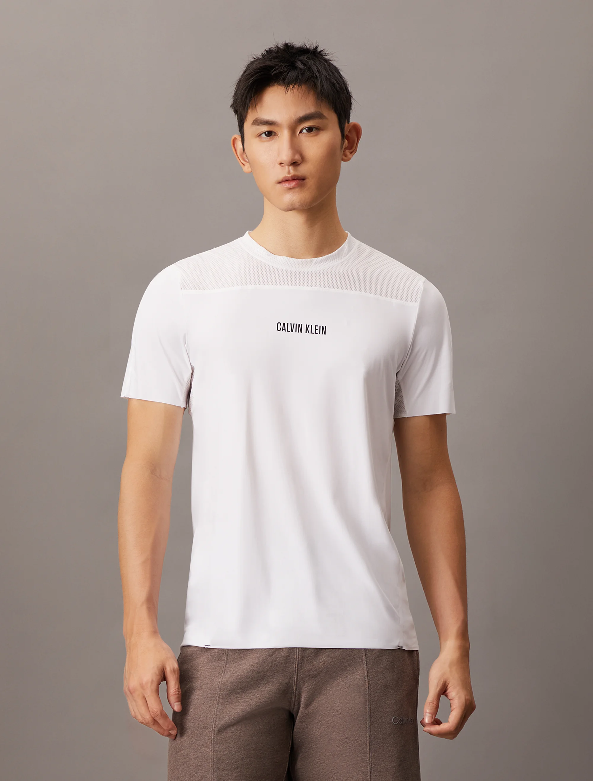 CK SPORT Áo Thun Thể Thao Nam Regular Fit