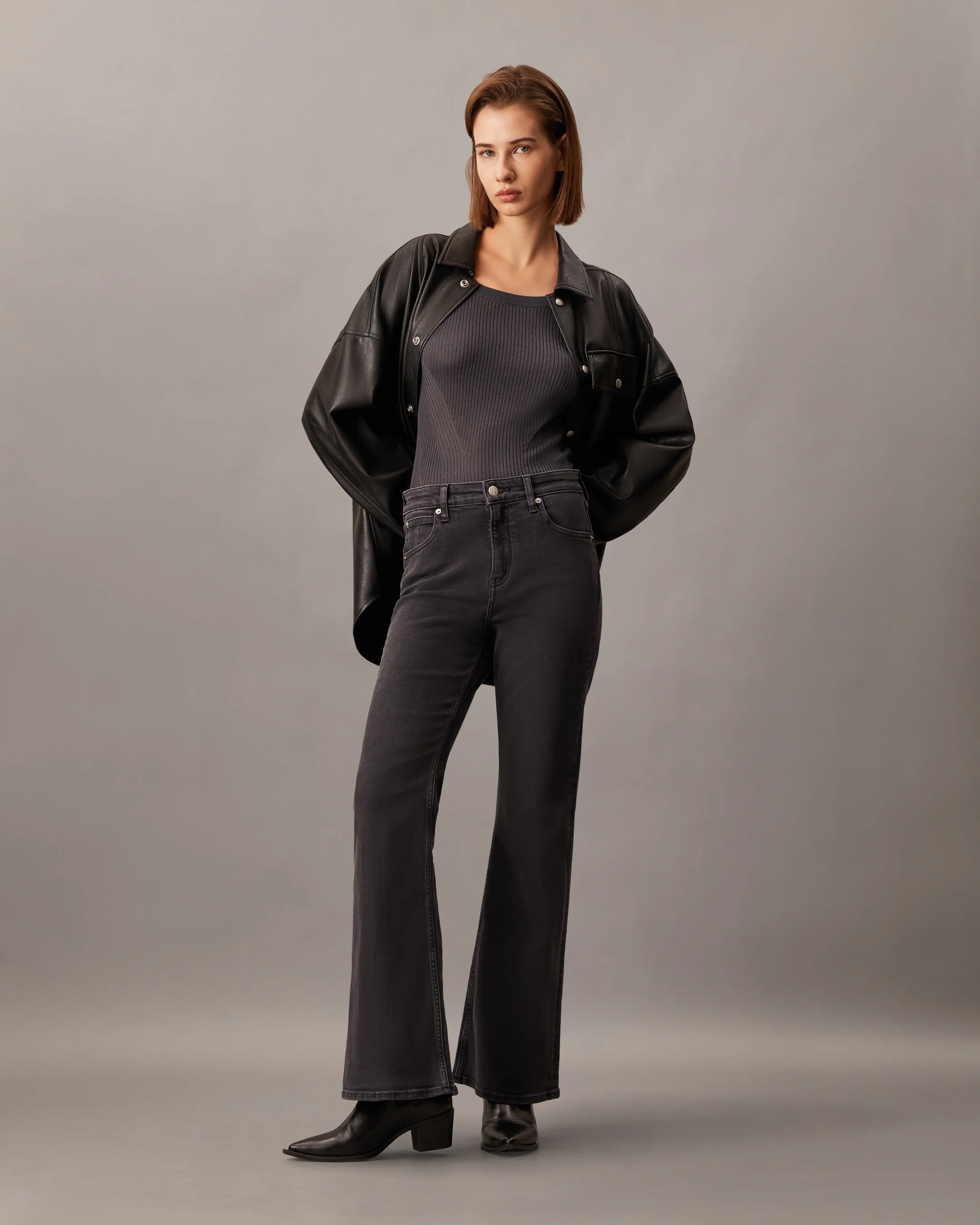 CK JEANS Áo Len Nữ Slim Fit