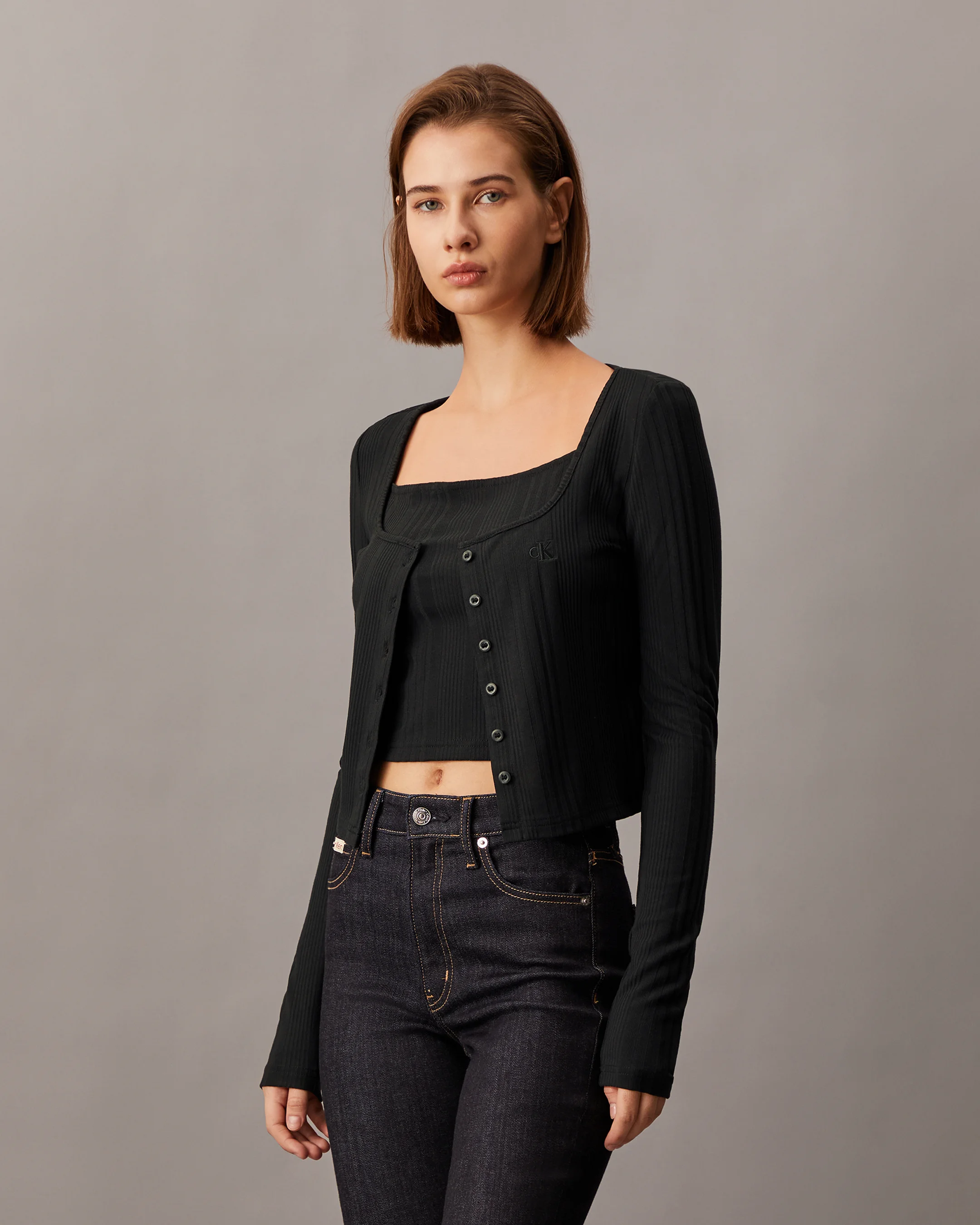 CK JEANS Áo Thun Nữ Slim Fit