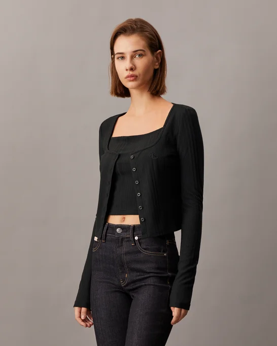 CK JEANS Áo Thun Nữ Slim Fit