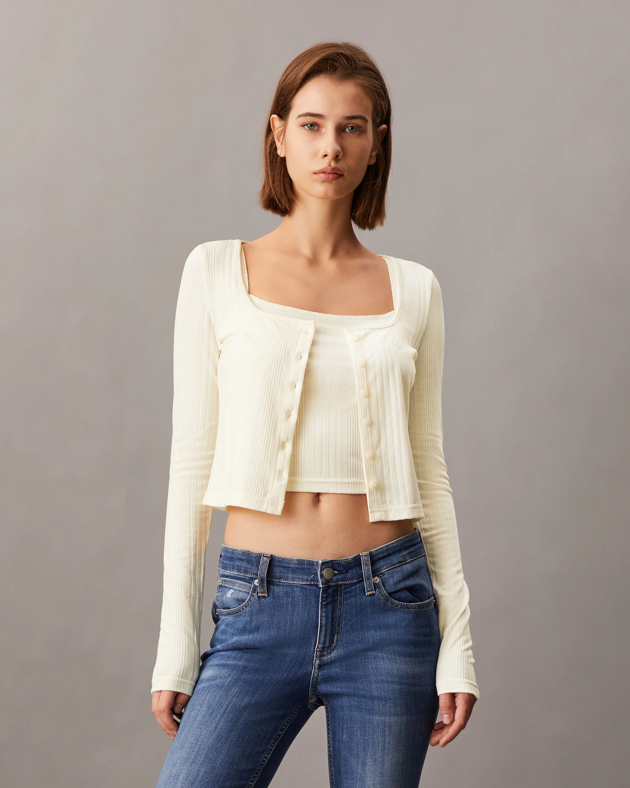 CK JEANS Áo Thun Nữ Slim Fit