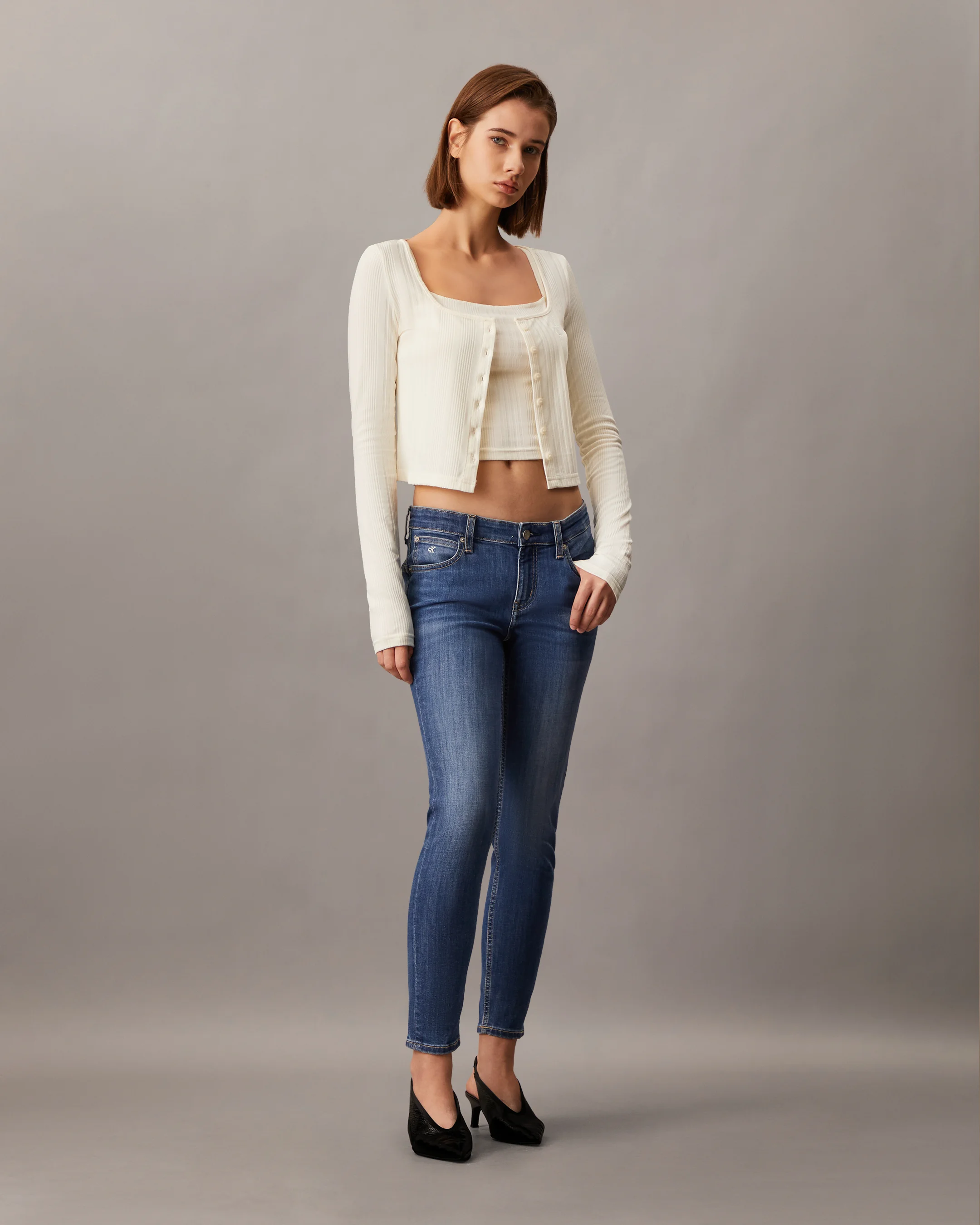 CK JEANS Áo Thun Nữ Slim Fit