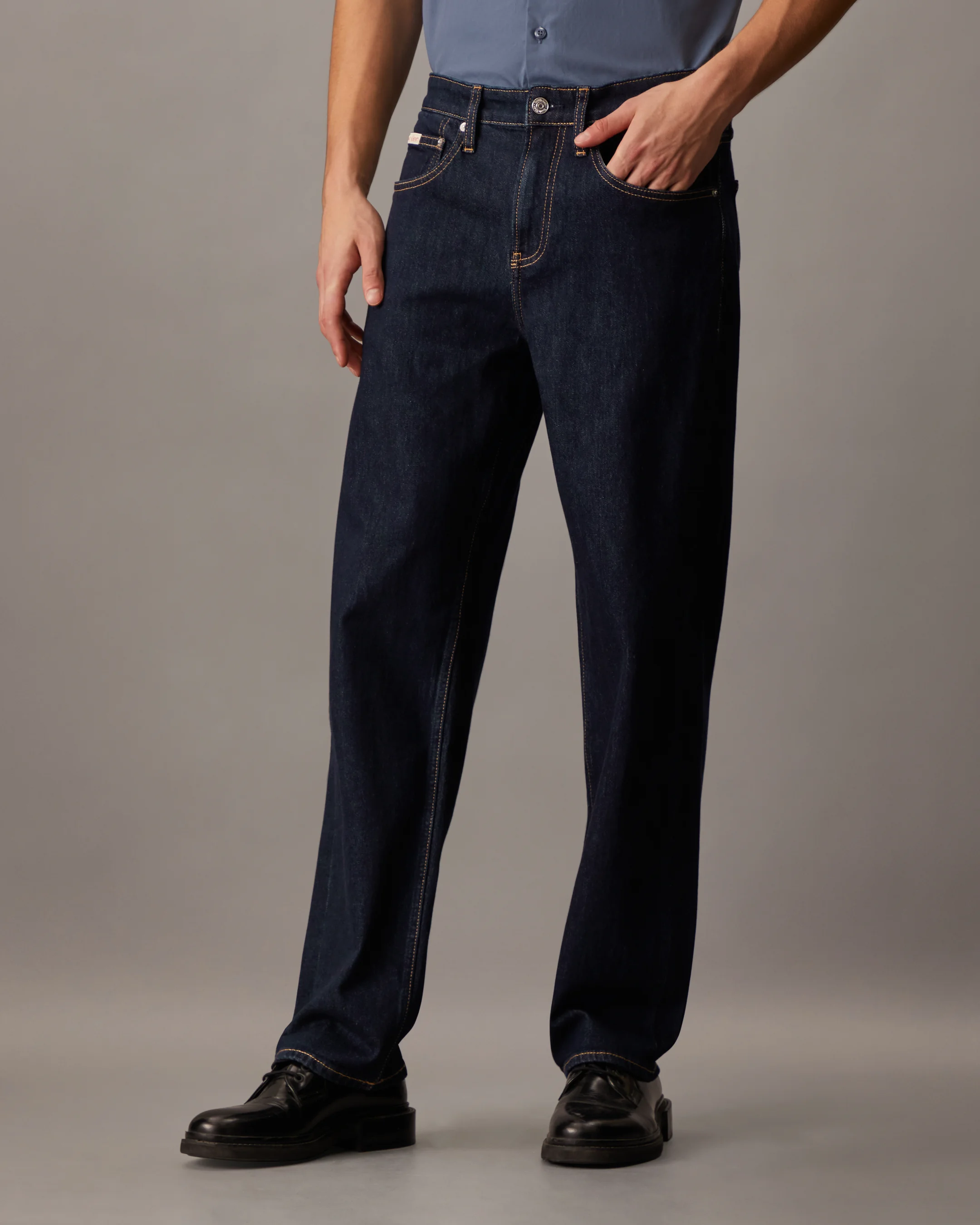 CK JEANS Quần Jeans Nam 90S Straight Fit