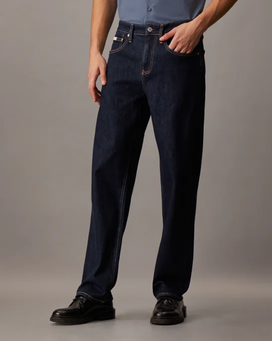 CK JEANS Quần Jeans Nam 90S Straight Fit