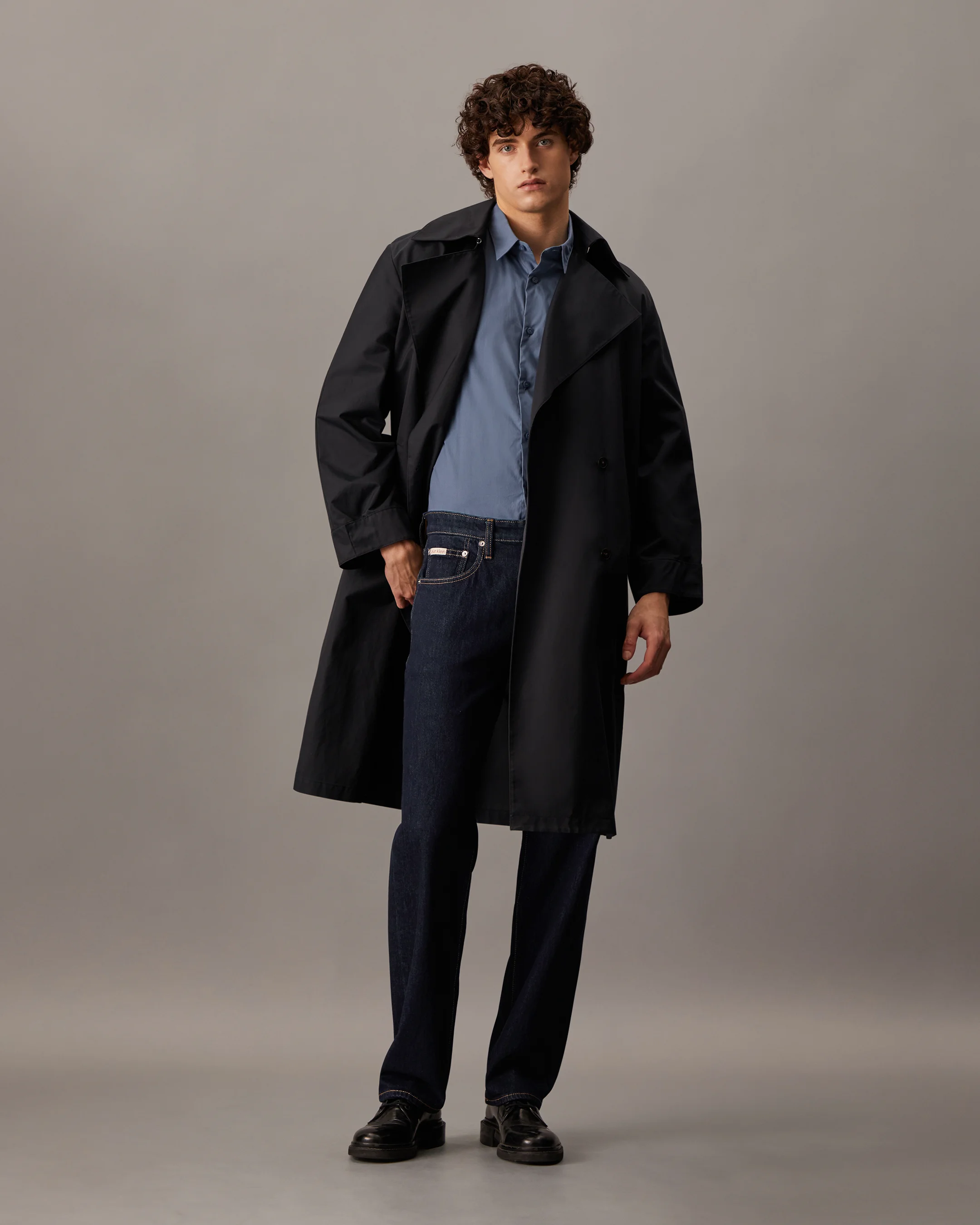 CK JEANS Quần Jeans Nam 90S Straight Fit