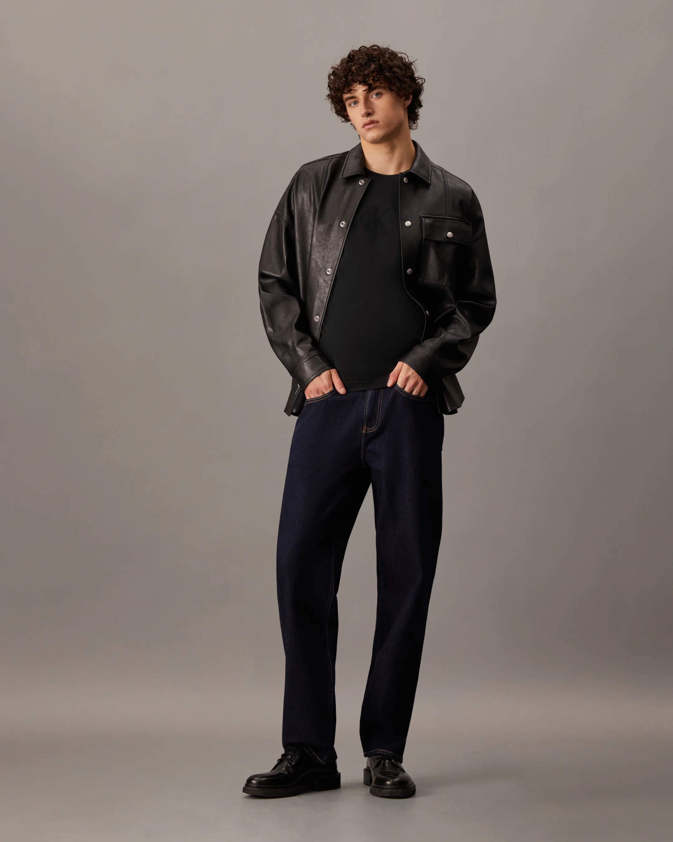 CK JEANS Áo Thun Nam Slim Fit