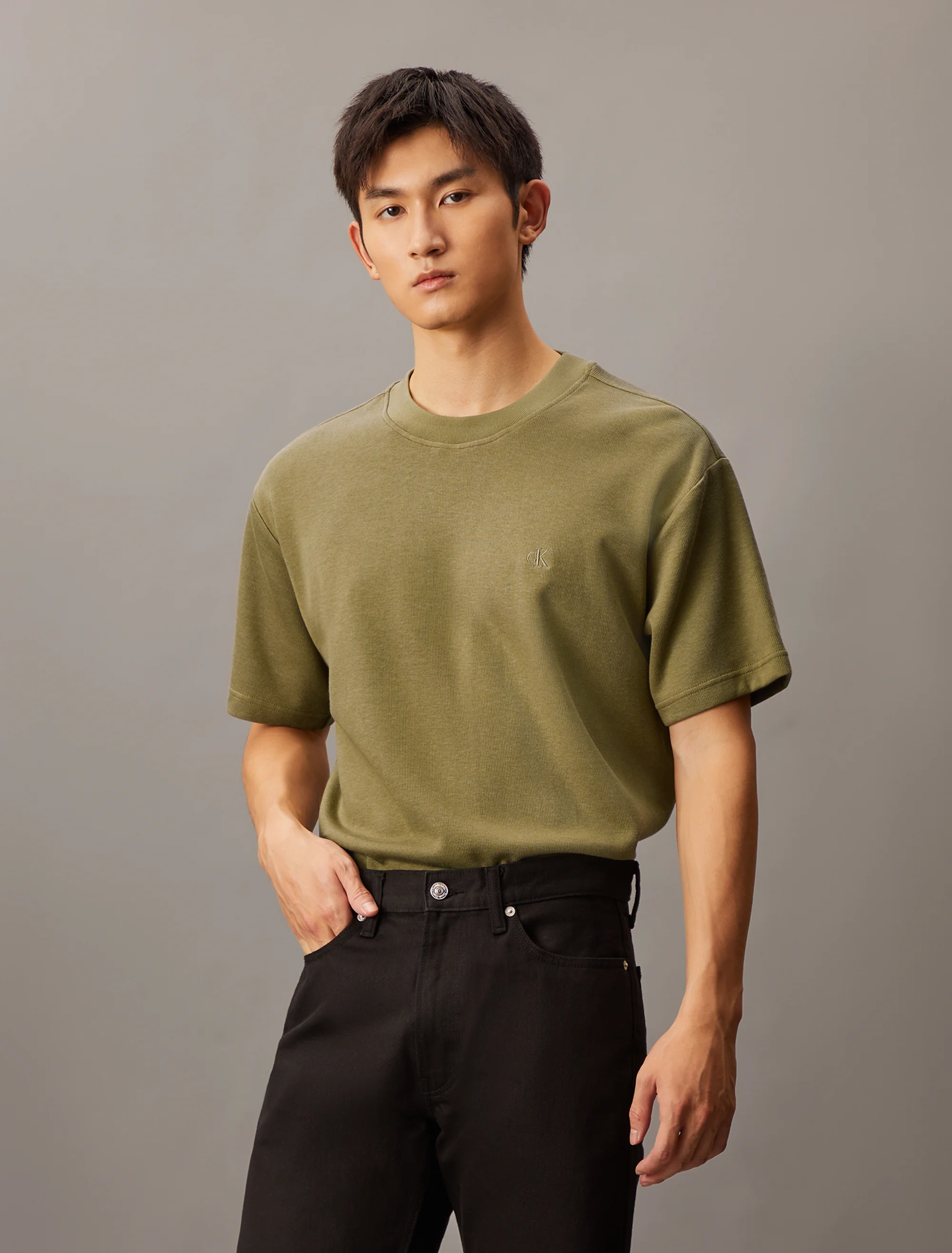 CK JEANS Áo Thun Nam Relaxed Fit