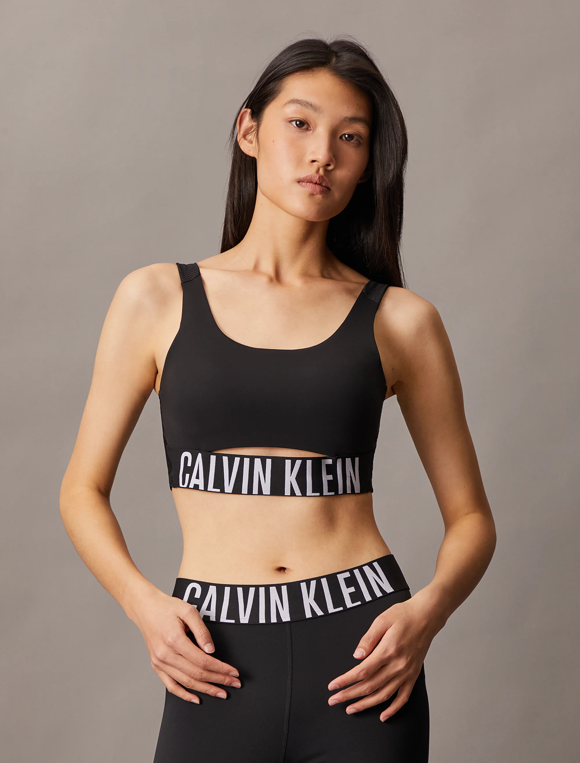 CK SPORT Áo Bra Thể Thao Nữ Medium Support Fit