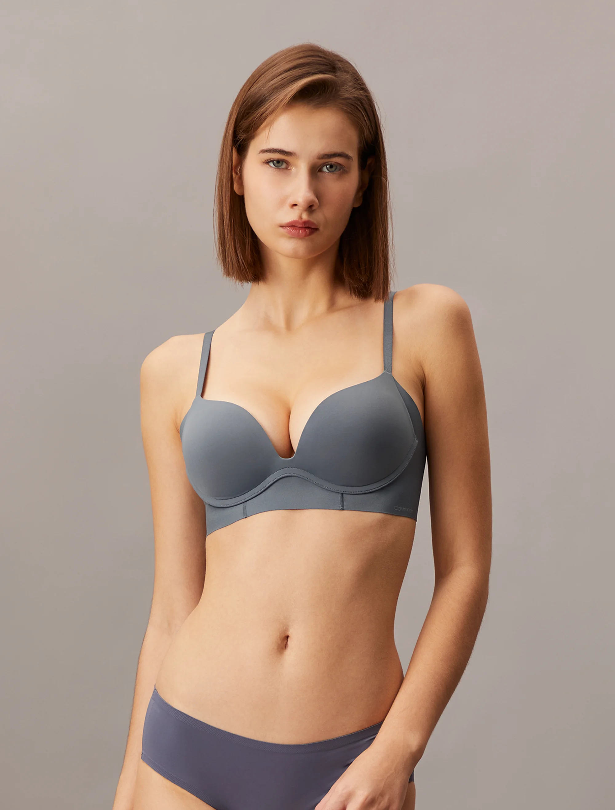 CK UNDERWEAR Áo Lót Nữ Push Up Plunge