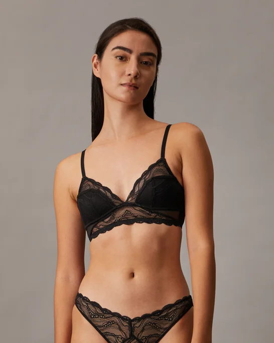 CK UNDERWEAR Áo Lót Nữ Lightly Lined Triangle Fit