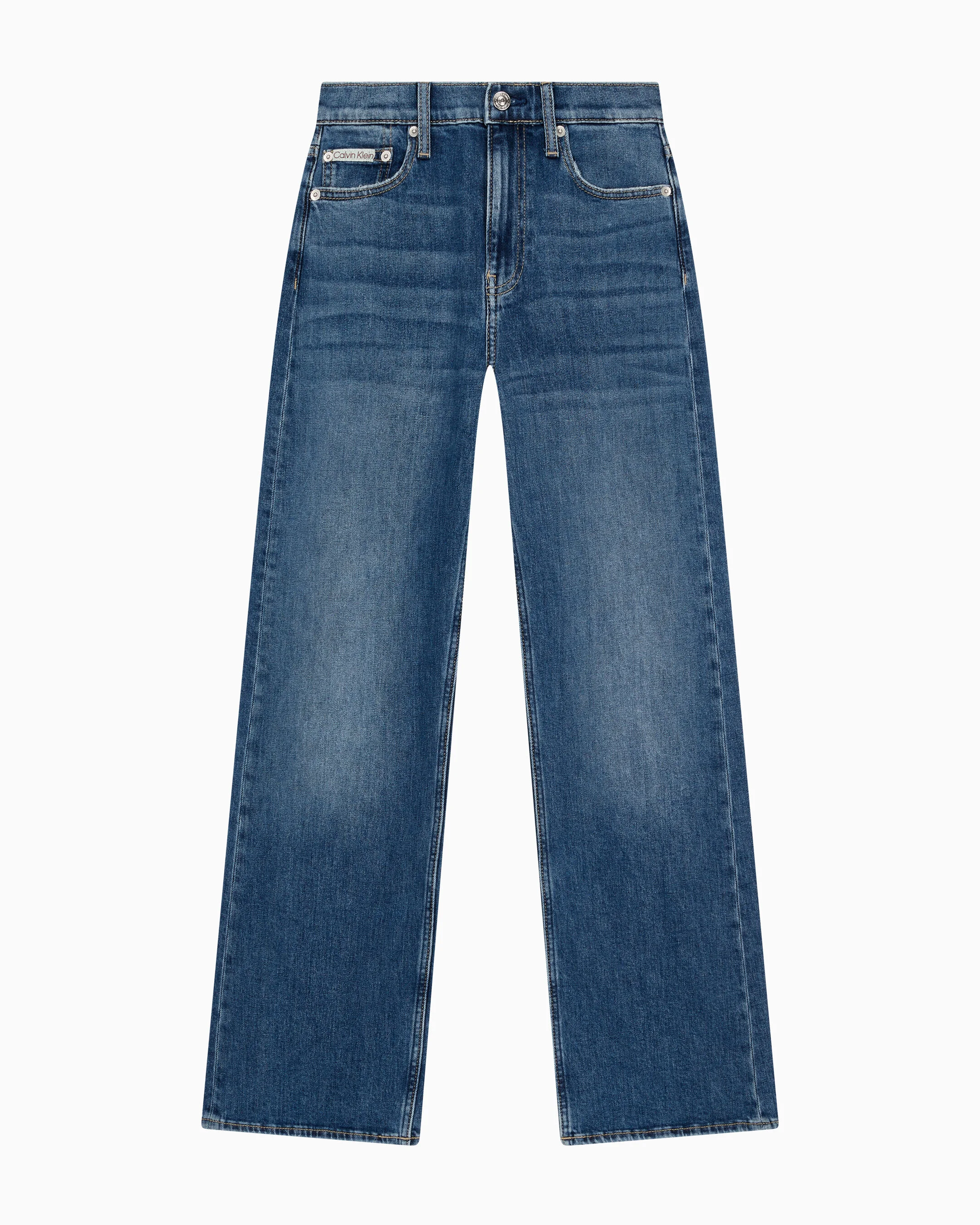 CK JEANS Quần Jeans Nữ Hr Wide Leg Fit