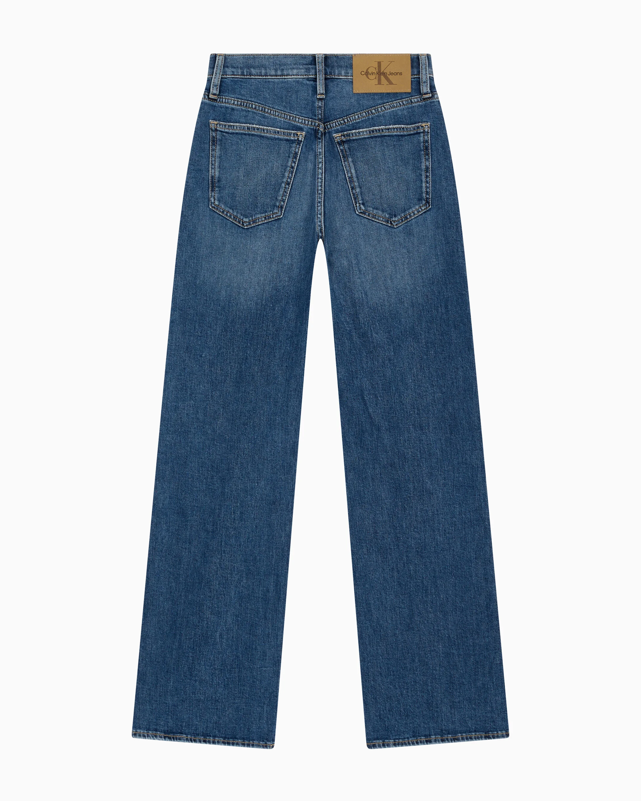 CK JEANS Quần Jeans Nữ Hr Wide Leg Fit