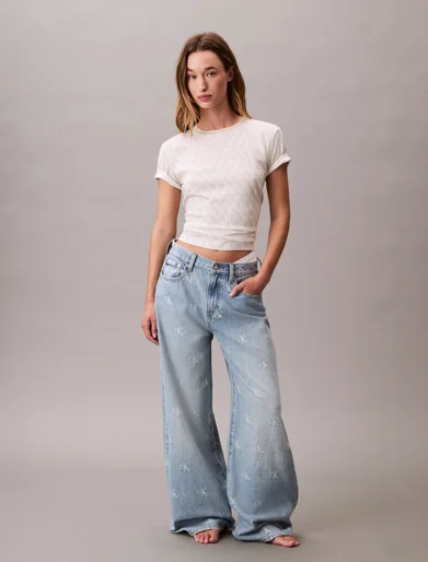 CK JEANS Áo Thun Nữ Classic Fit