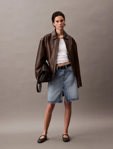 CK JEANS Chân Váy Nữ Midi Fit