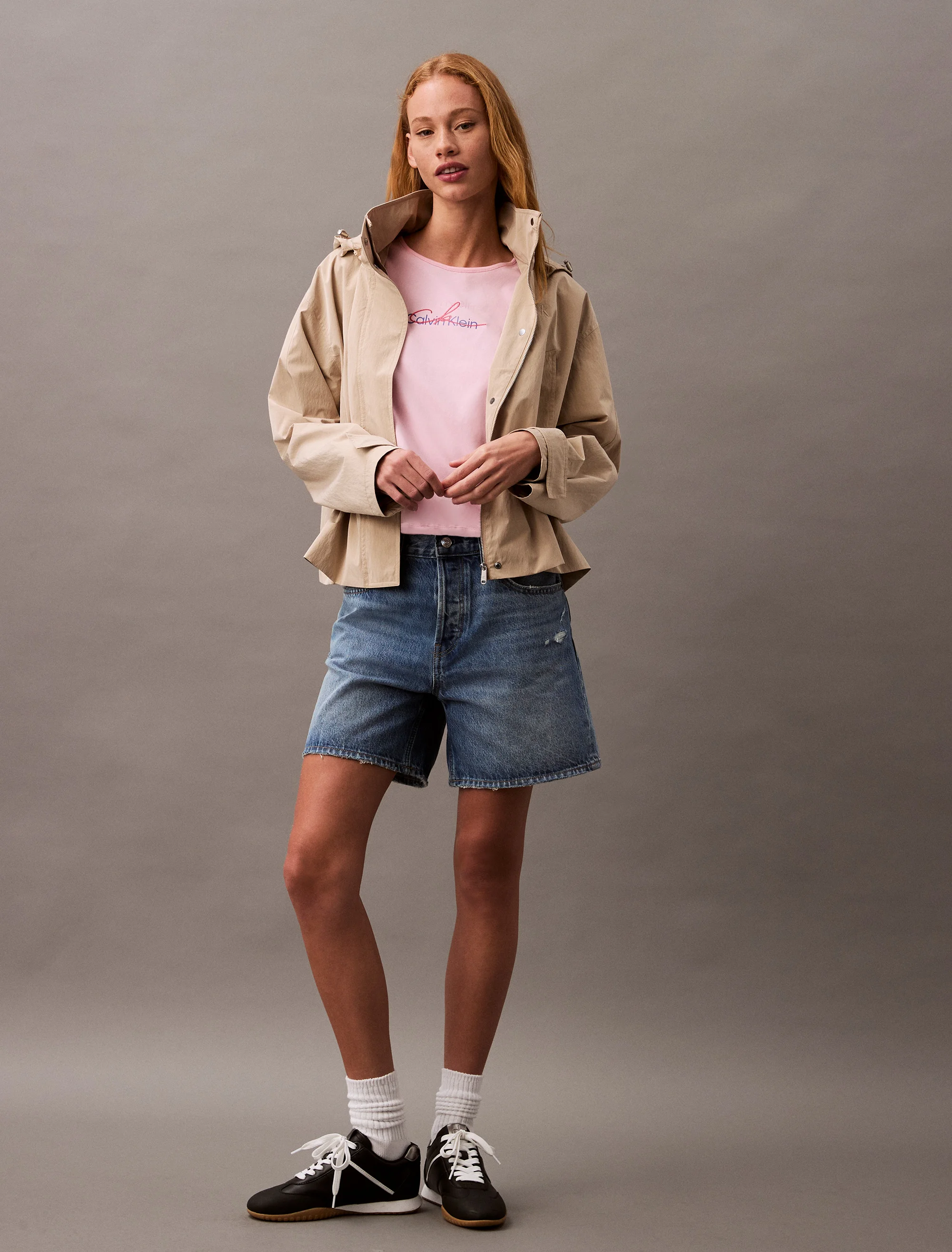 CK JEANS Áo Thun Nữ Slim Fit
