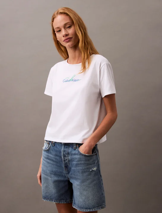 CK JEANS Áo Thun Nữ Slim Fit