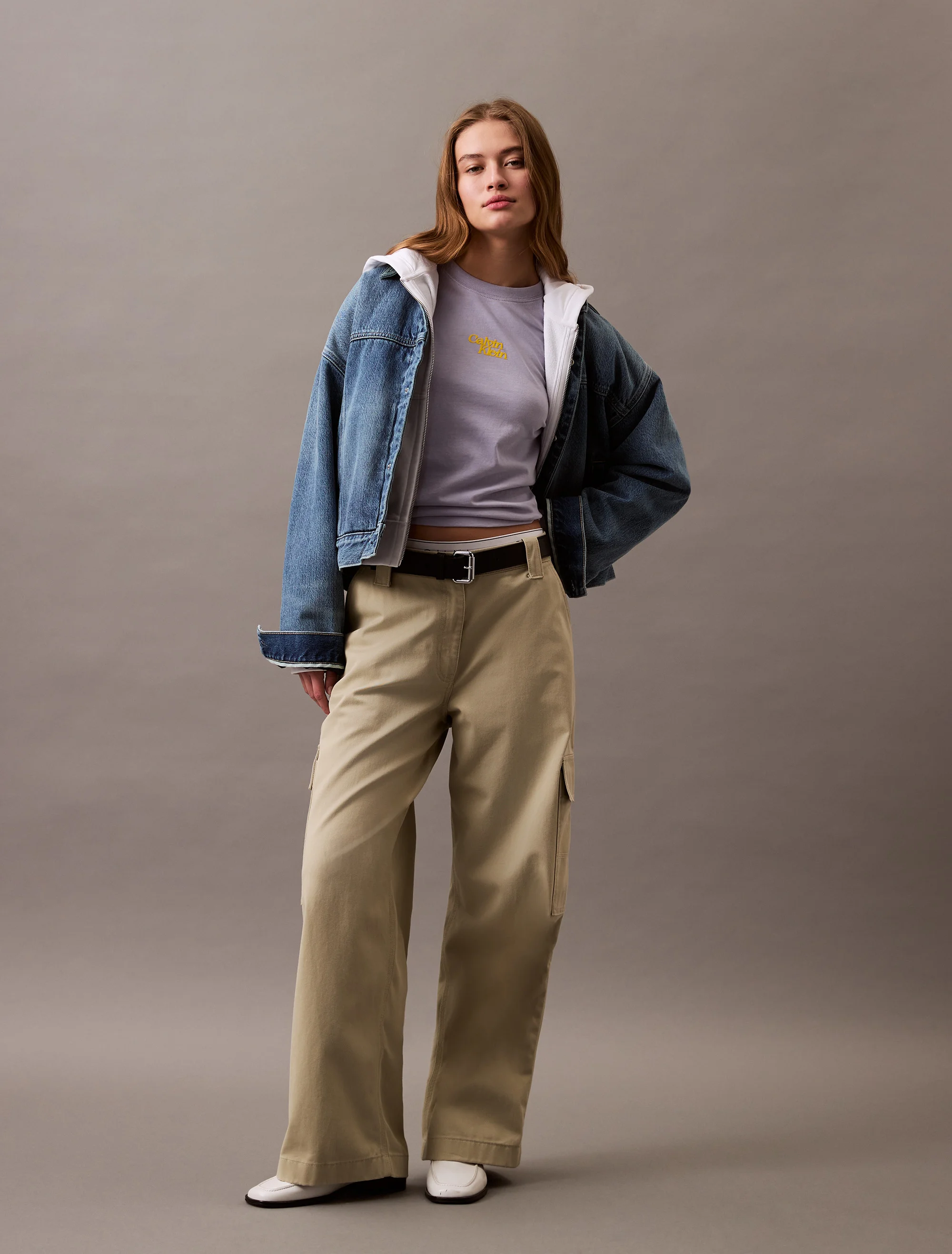 CK JEANS Áo Thun Nữ Classic Fit