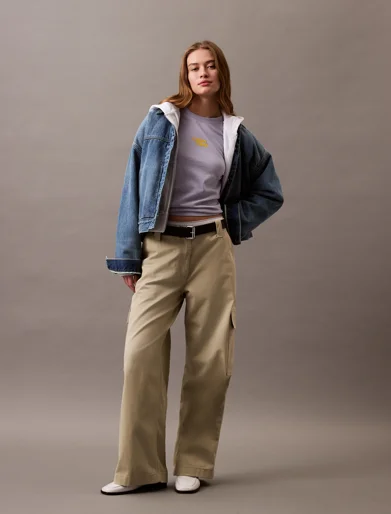 CK JEANS Áo Thun Nữ Classic Fit