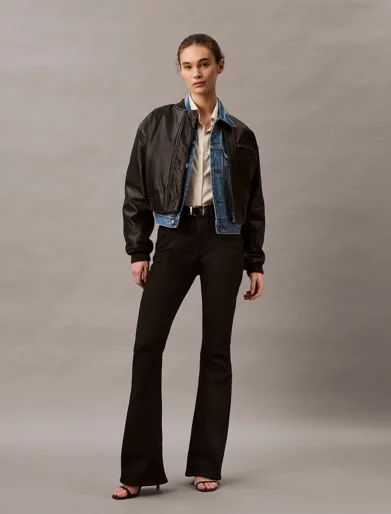 CK JEANS Quần Jeans Nữ Hr Flare Fit