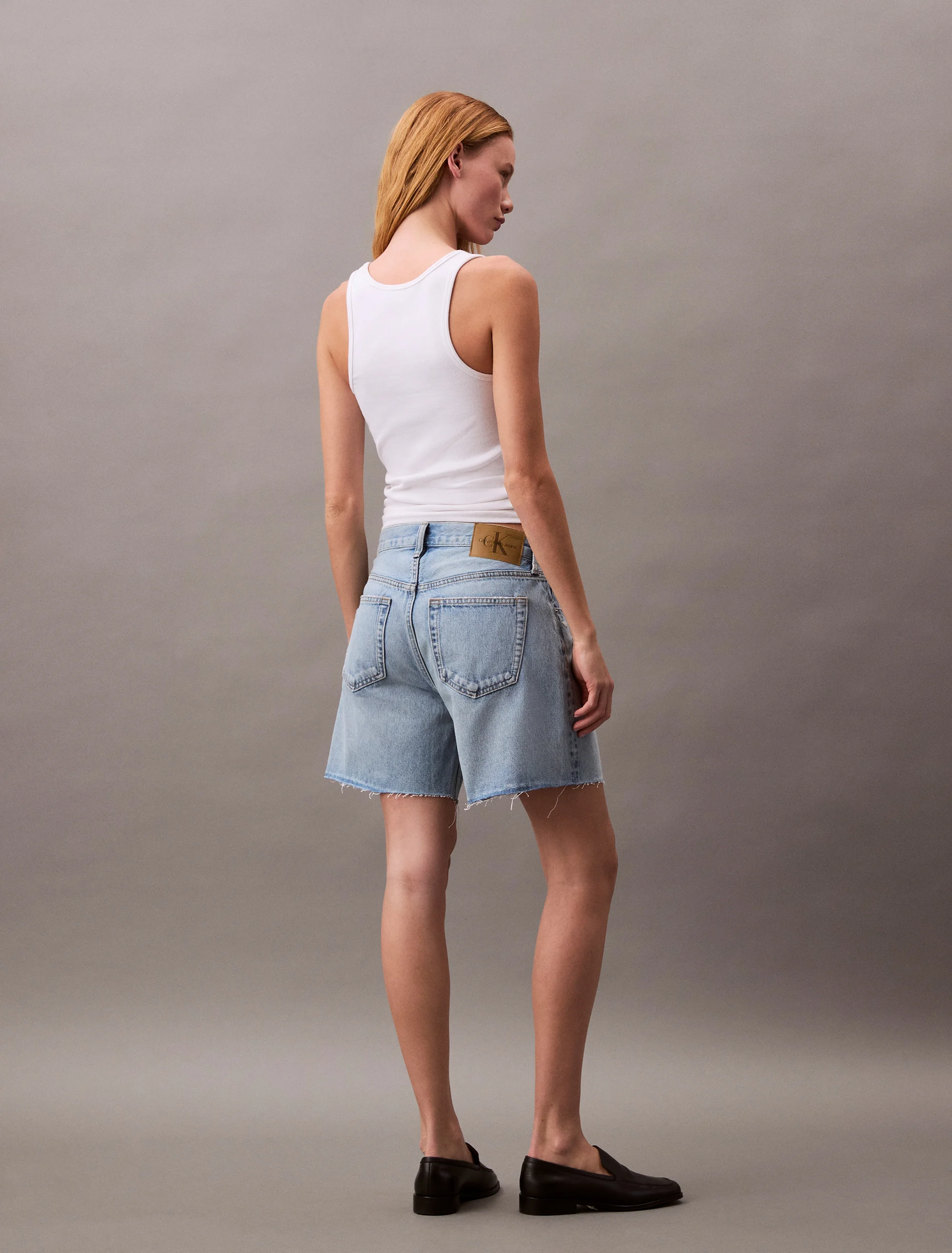 CK JEANS Quần Ngắn Nữ Relaxed Fit