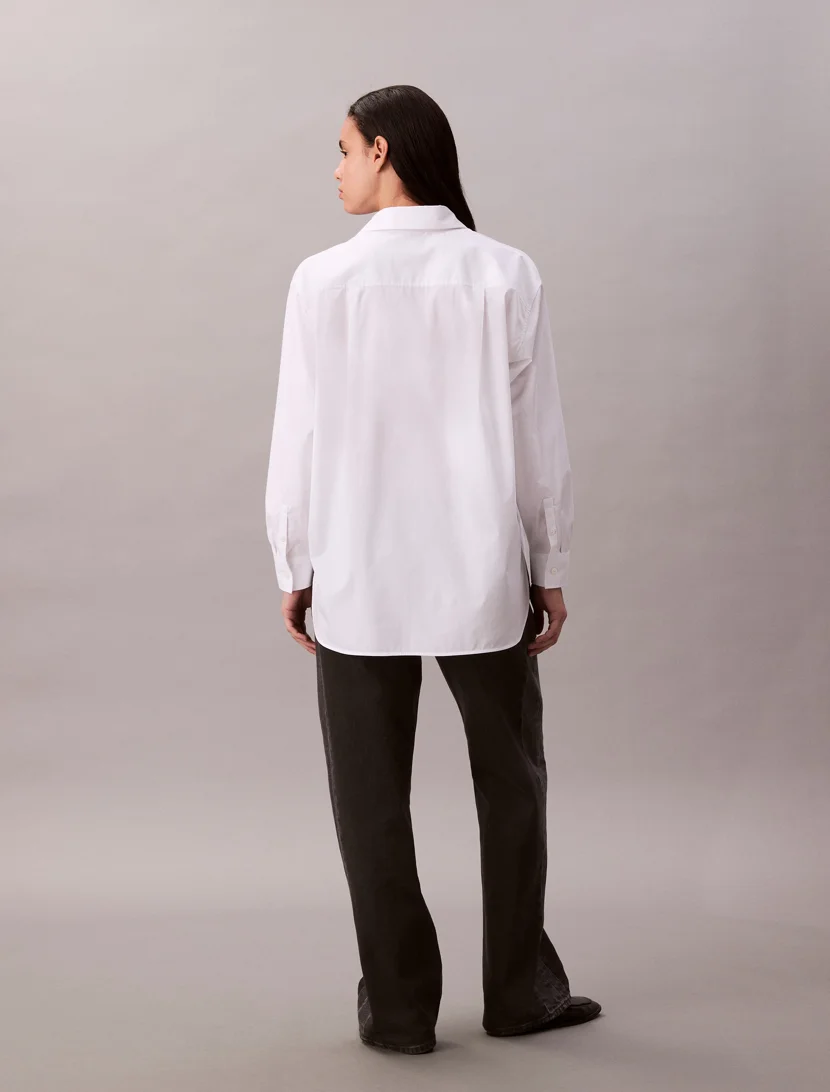 CK JEANS Áo Sơ Mi Nữ Relaxed Fit