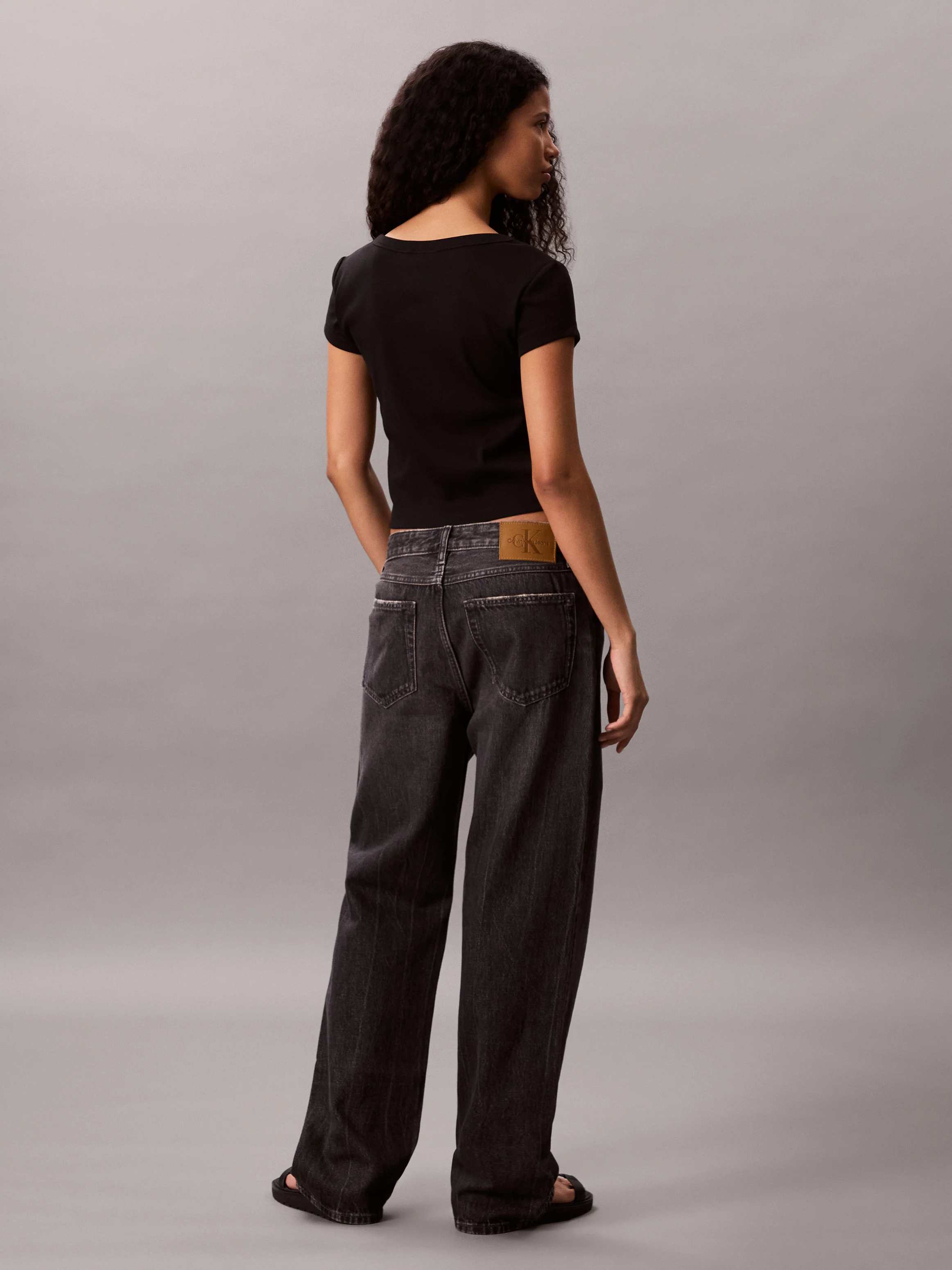 CK JEANS Áo Thun Nữ Baby Fit