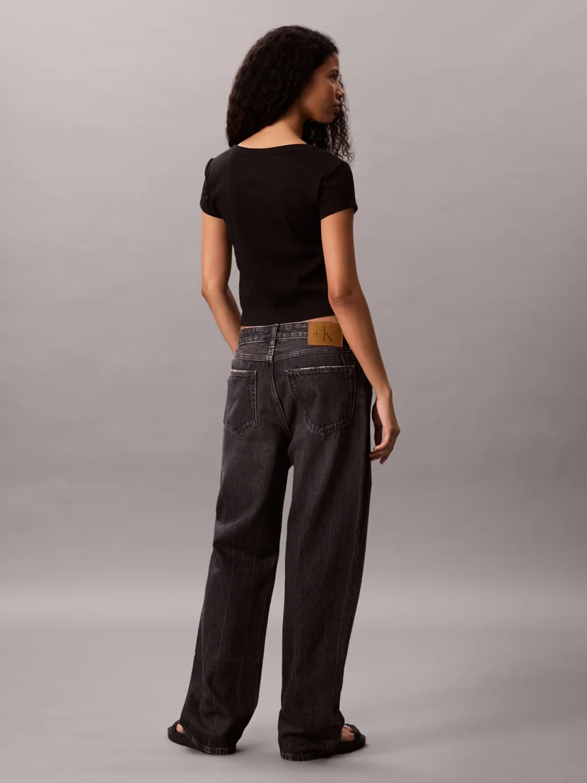 CK JEANS Áo Thun Nữ Baby Fit