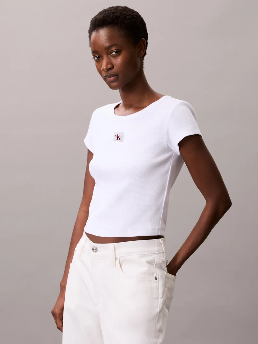 CK JEANS Áo Thun Nữ Baby Fit