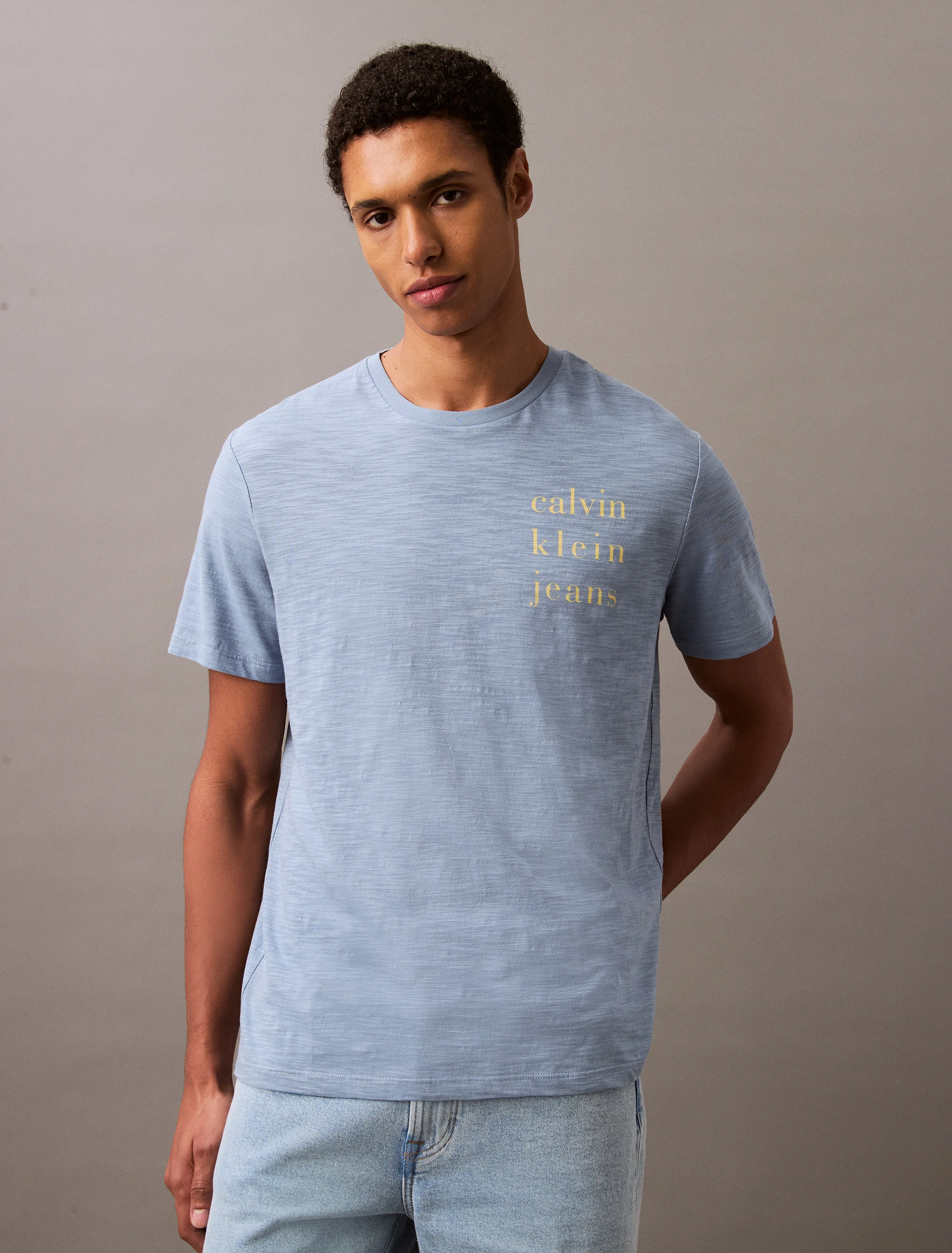 CK JEANS Áo Thun Nam Classic Fit