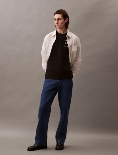 CK JEANS Áo Thun Nam Classic Fit
