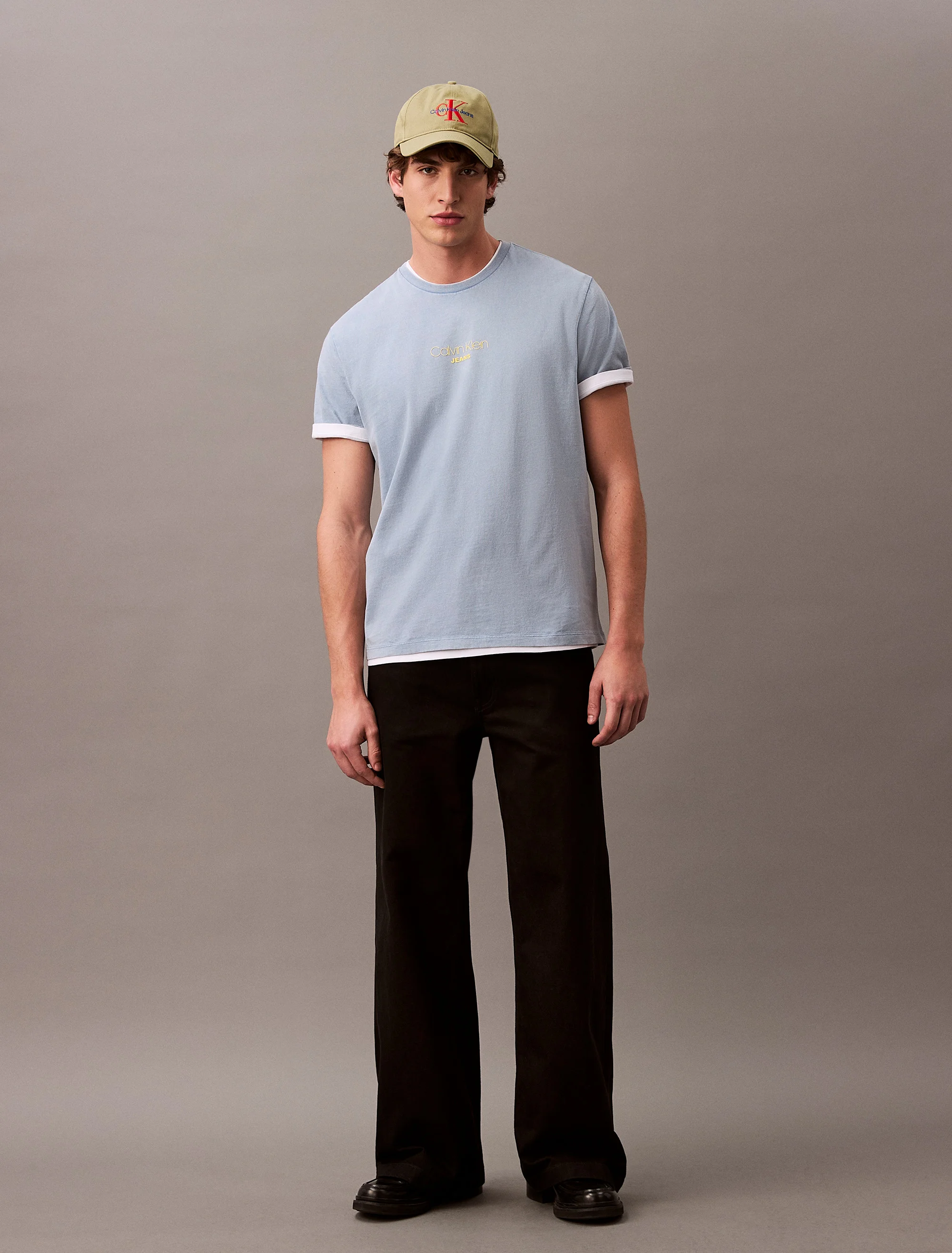 CK JEANS Áo Thun Nam Easy Fit