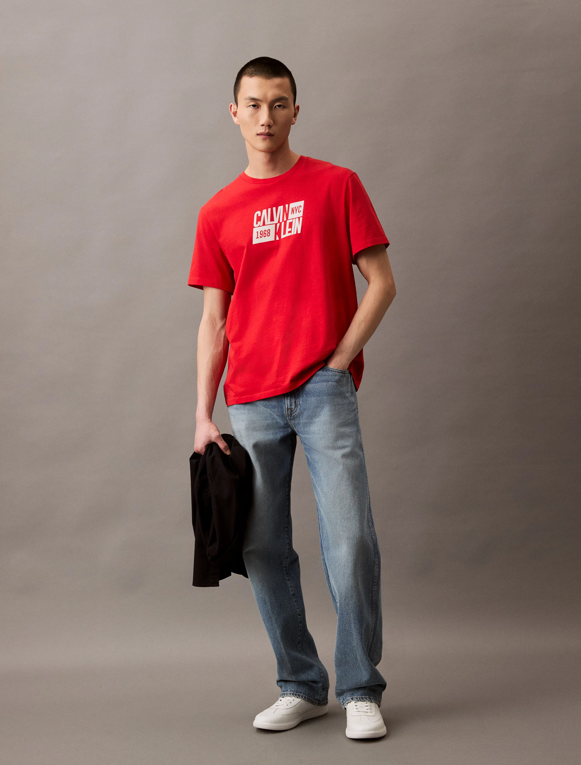 CK JEANS Áo Thun Nam Classic Fit