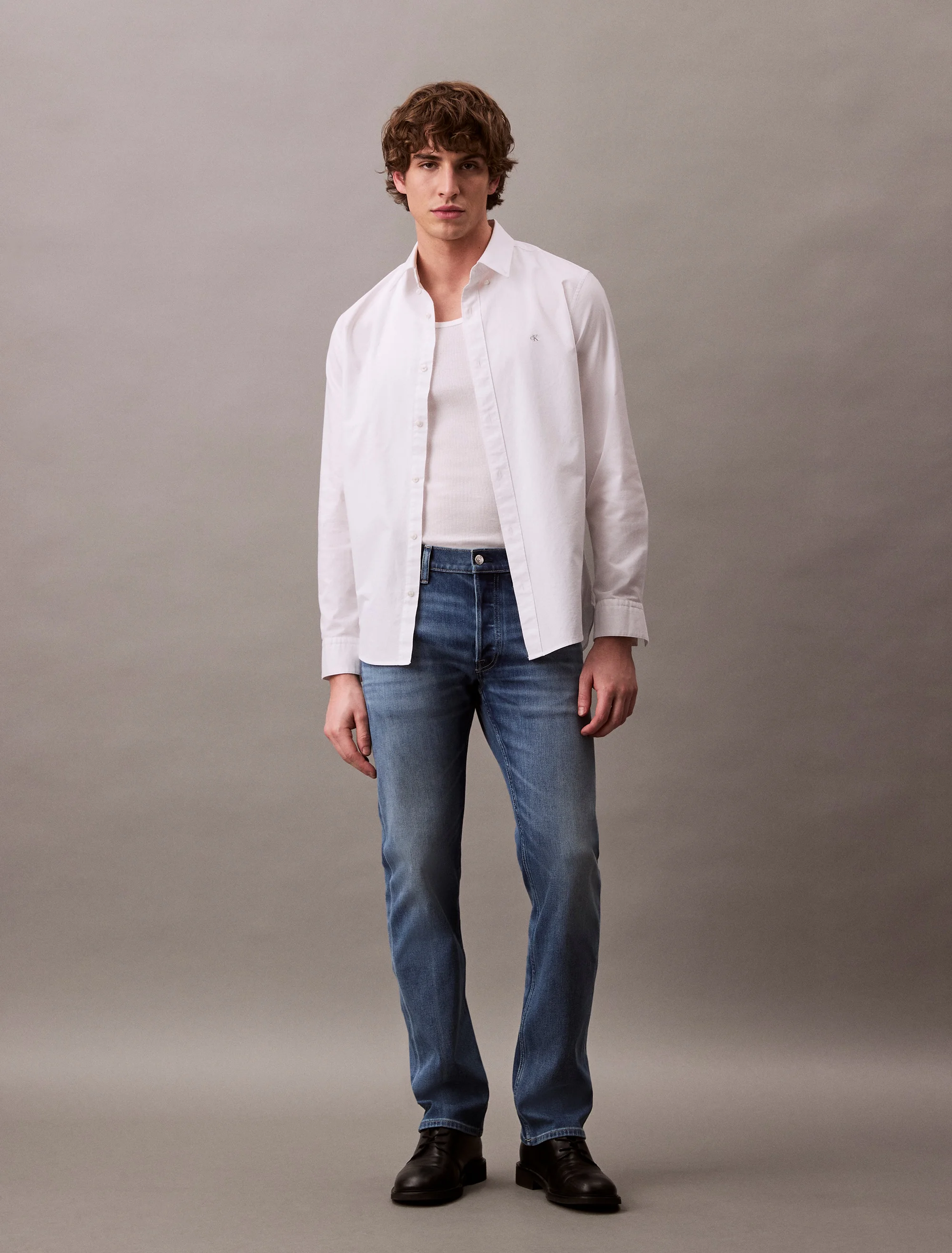 CK JEANS Quần Jeans Nam Lean Straight Fit