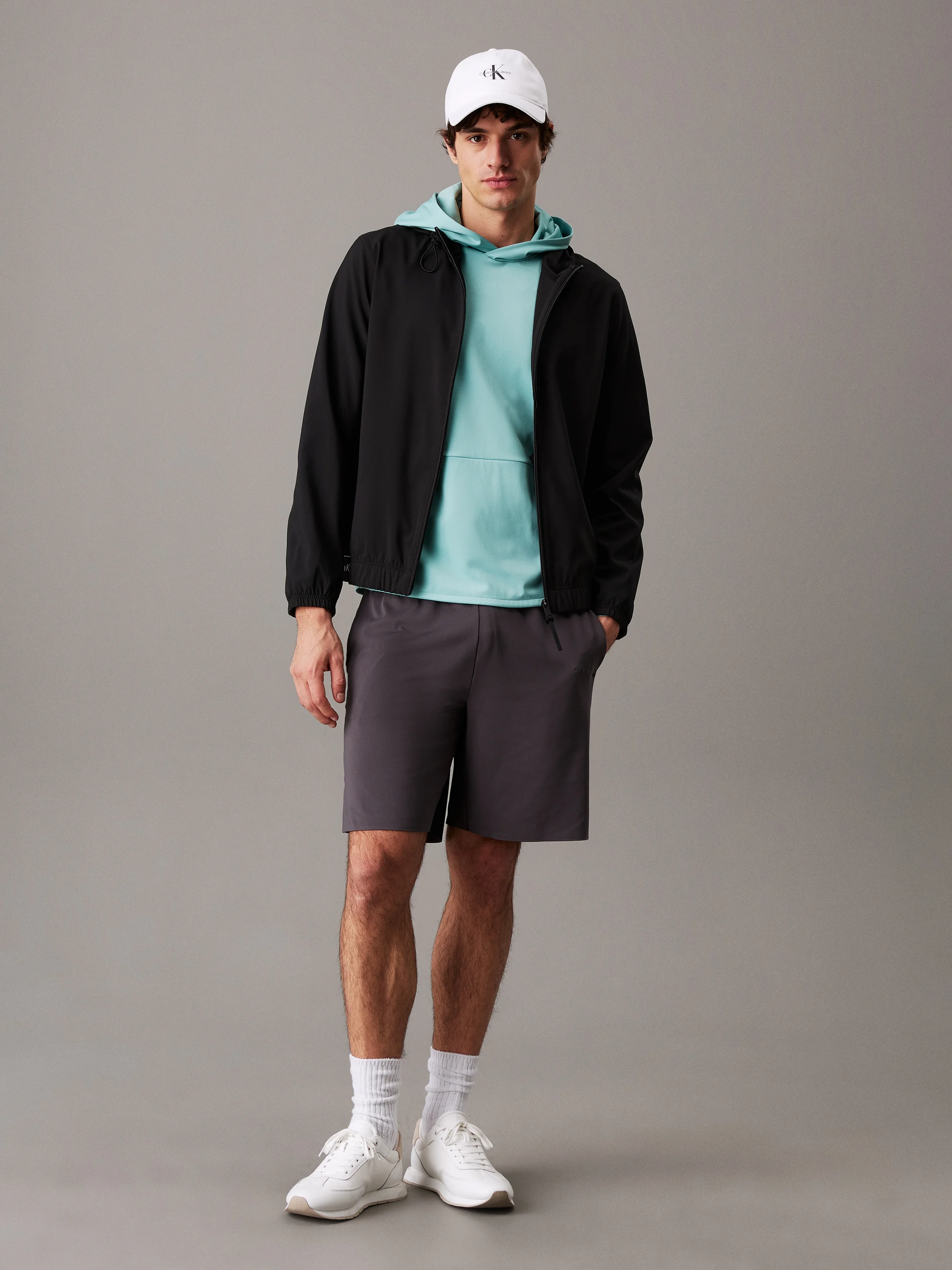 CK SPORT Áo Khoác Thể Thao Nam Regular Fit