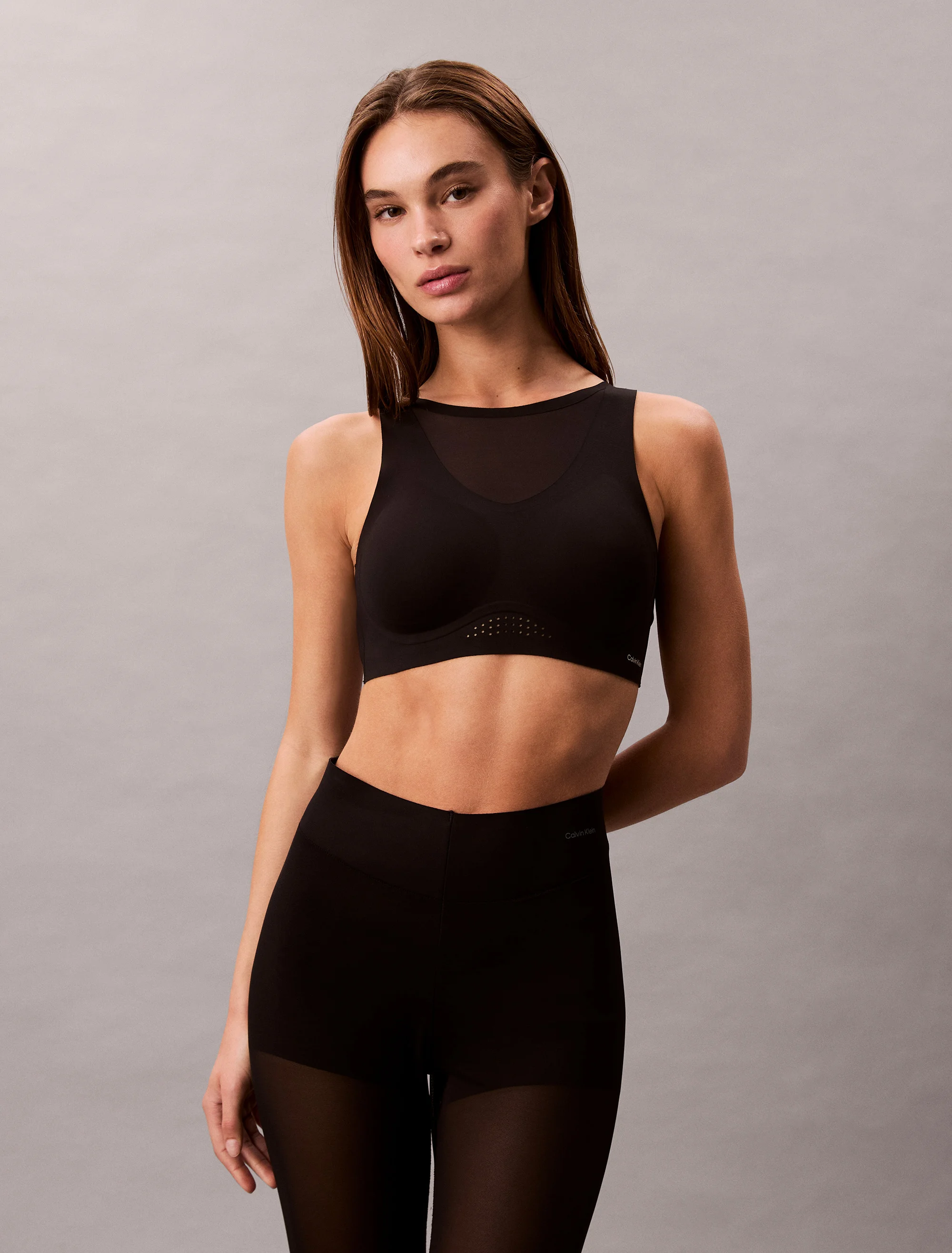 CK SPORT Áo Bra Thể Thao Nữ Medium Support Fit