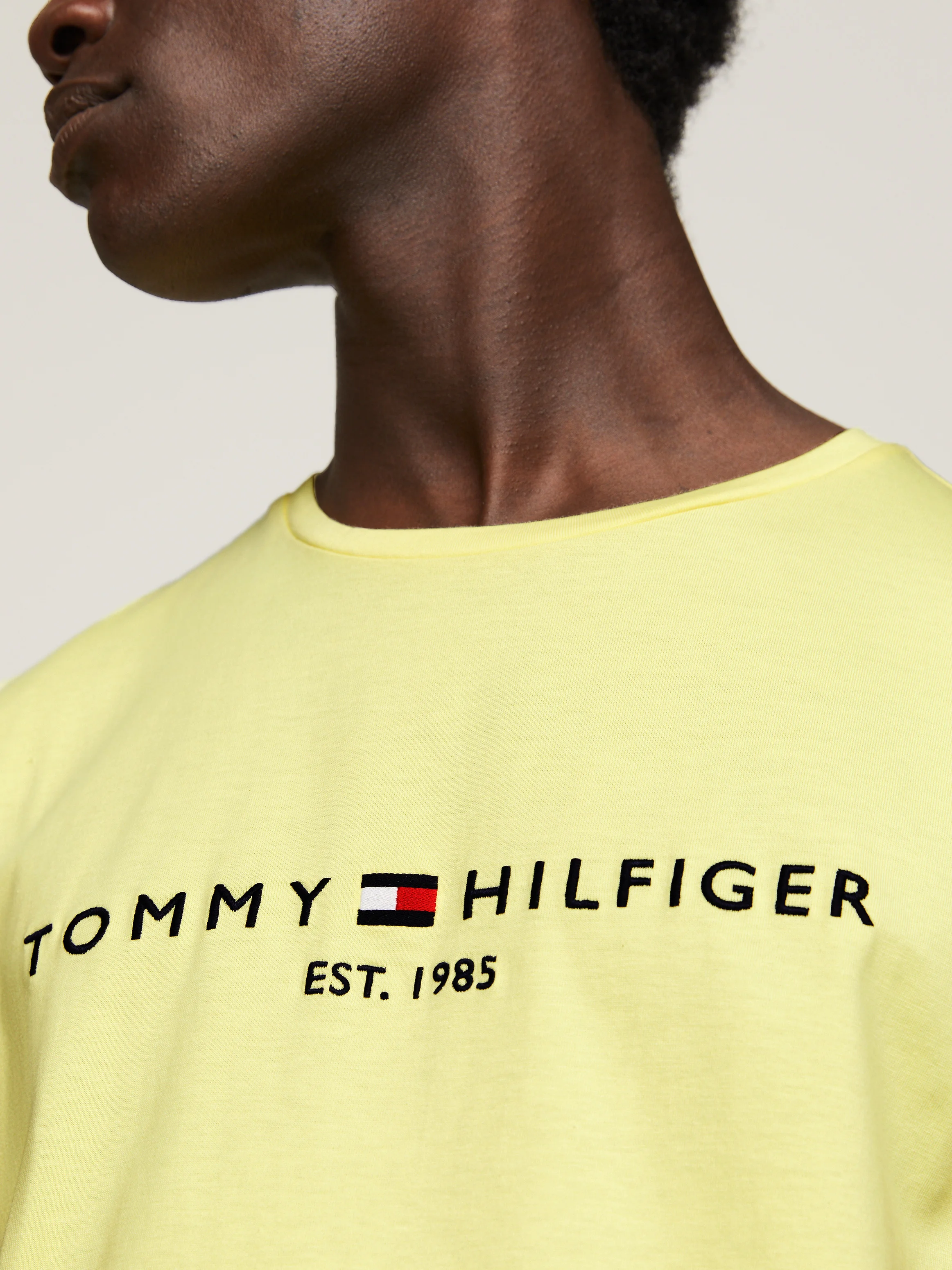 TOMMY HILFIGER Áo Thun Nam Tay Ngắn Tommy Logo Tee
