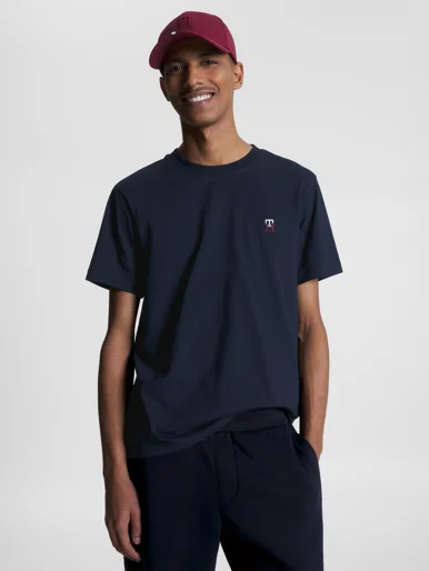 TOMMY HILFIGER Áo Thun Nam Tay Ngắn Small IMD Tee