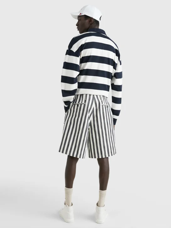 TOMMY HILFIGER Quần Ngắn Nam Bermuda Brethon Stripe
