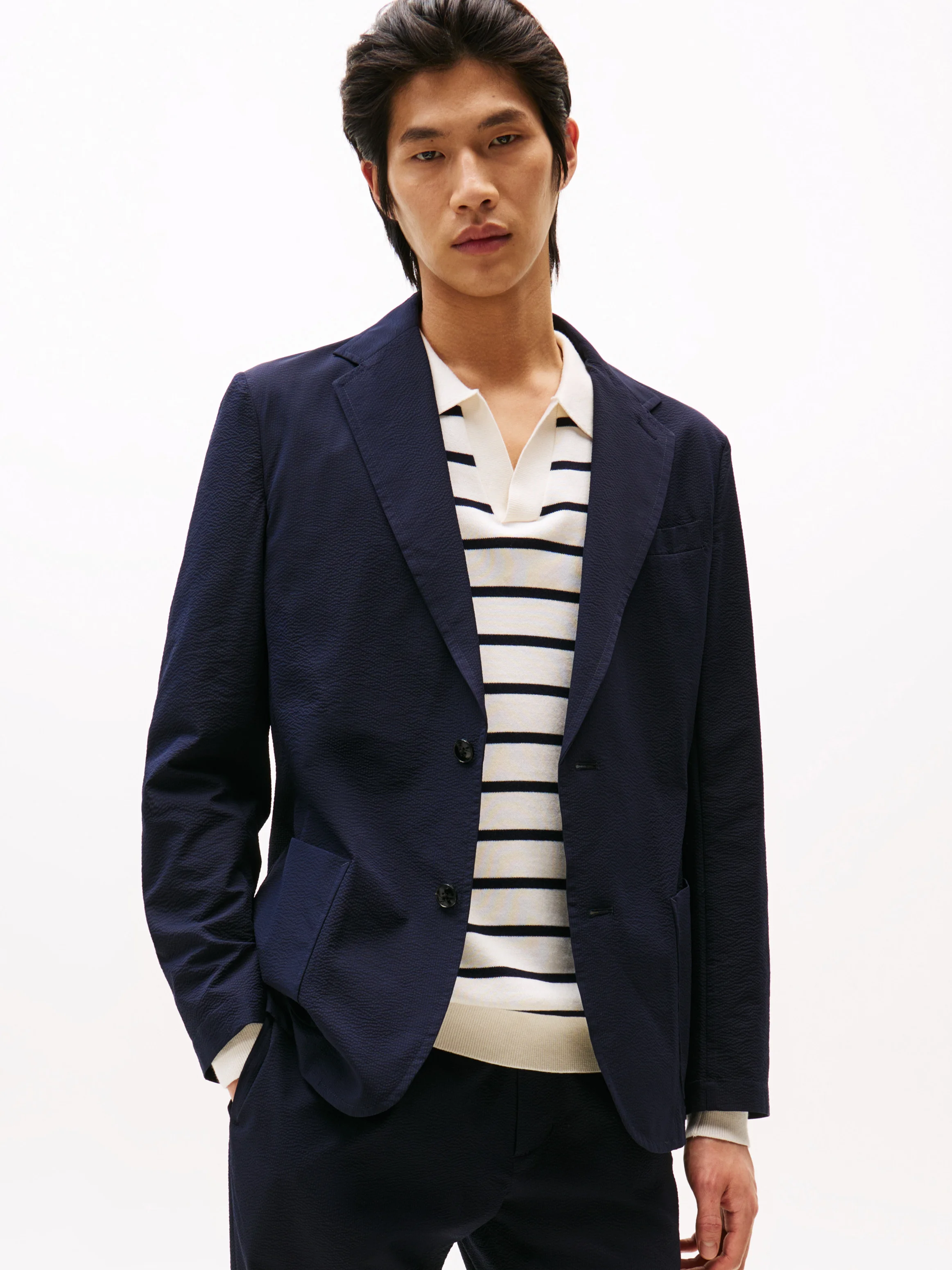TOMMY HILFIGER Áo Blazer Nam Tay Dài DC Performance Blazer